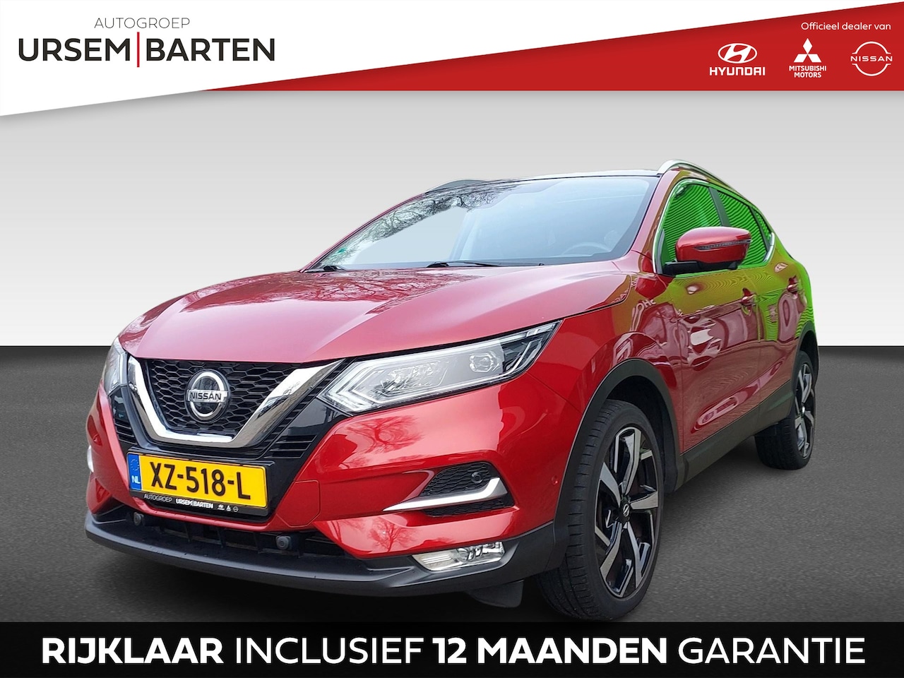 Nissan Qashqai - 1.2 Tekna glass met trekhaak - AutoWereld.nl