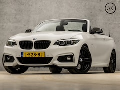 BMW 2-serie Cabrio - 220i M Sport 184Pk Automaat (FACELIFT, NAVIGATIE, M PAKKET, DEALER ONDERHOUDEN, STOELVERWA