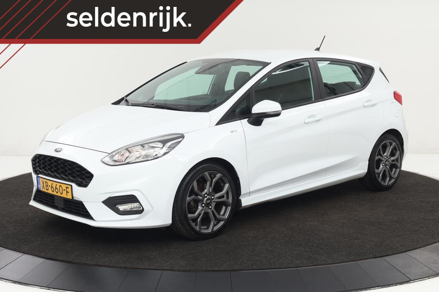 Ford Fiesta - 1.0 EcoBoost ST-Line | Stoel & stuurverwarming | Camera | Carplay | Climate control | Spor - AutoWereld.nl