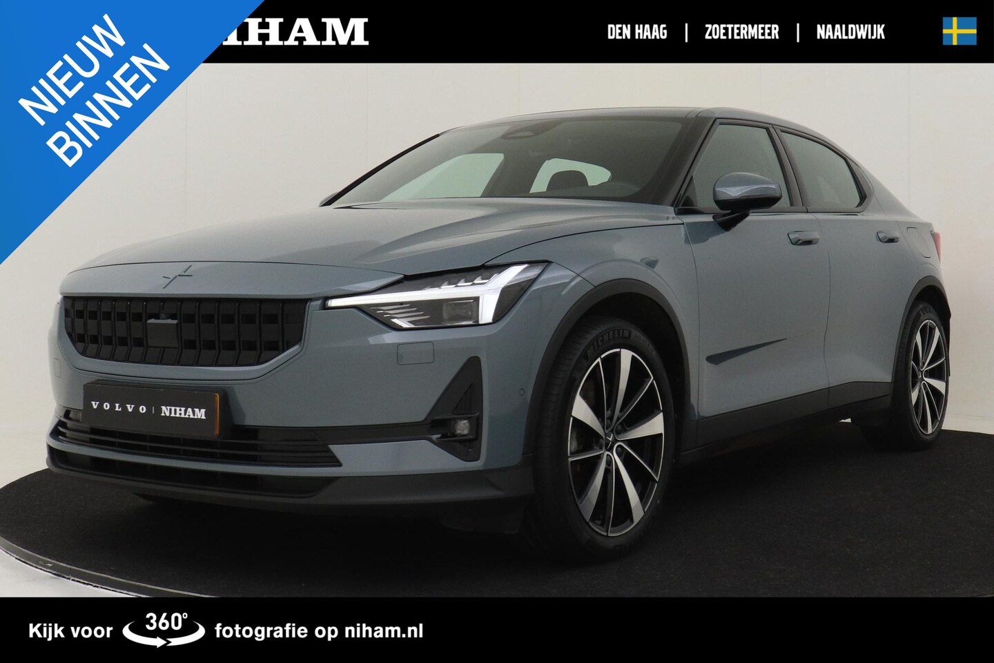 Polestar 2 - LR DUAL MOTOR LAUNCH EDITION 78kWh -PANO.DAK|360°CAM|HARMAN/KARDON|ELEK.STOEL - AutoWereld.nl