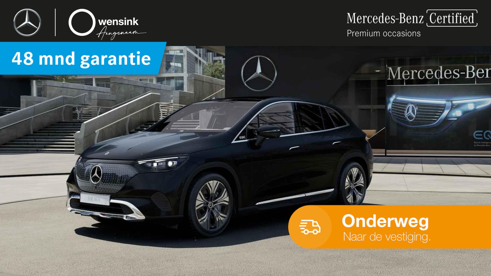 Mercedes-Benz EQE SUV - 300 Business Line 91 kWh | Panoramadak | Burmester | Rij assistentiepakket | - AutoWereld.nl