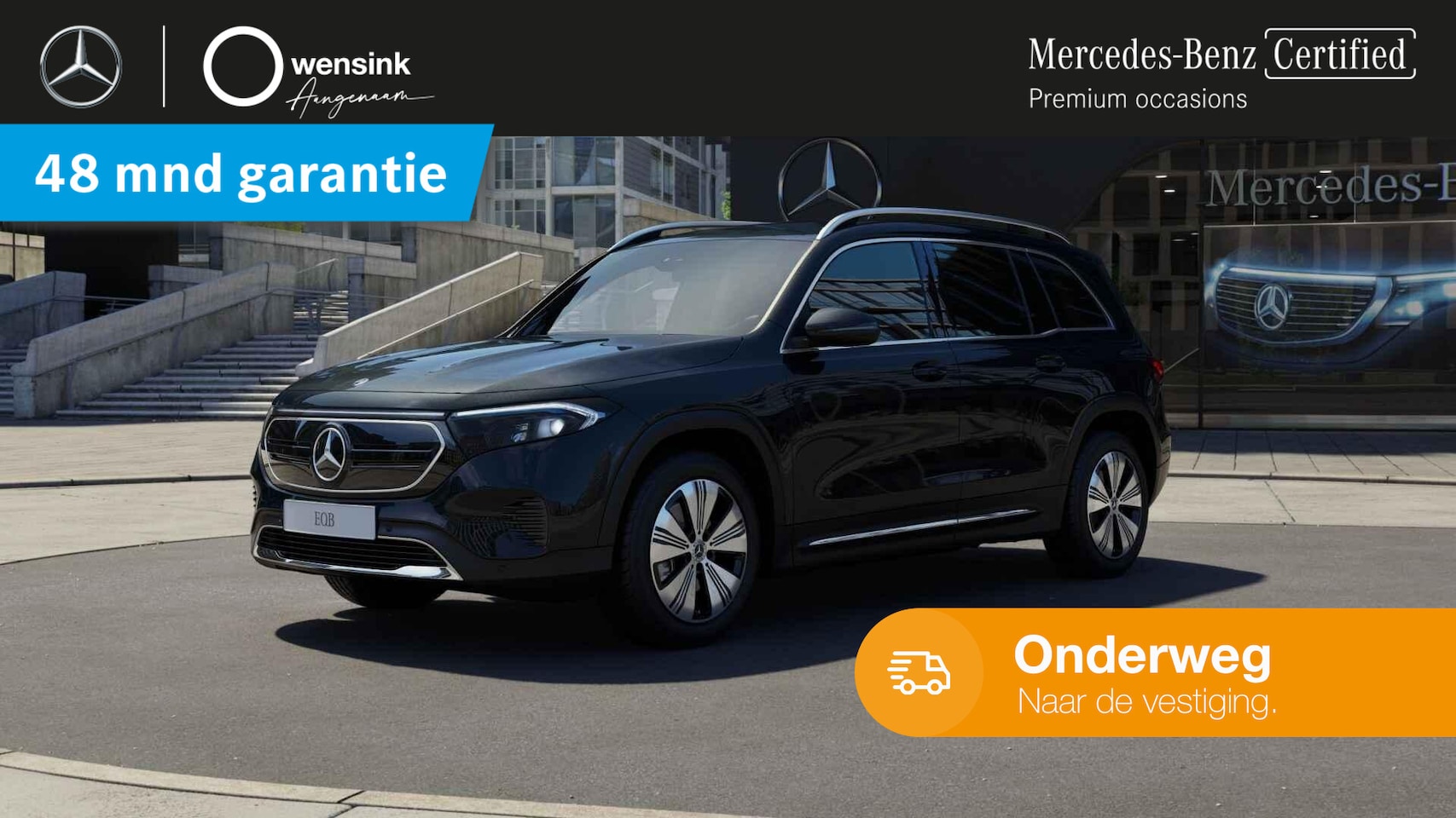 Mercedes-Benz EQB - 250 Luxury Line 67 kWh | Dode hoek assistent | Getint glas | Stoelverwarming | - AutoWereld.nl