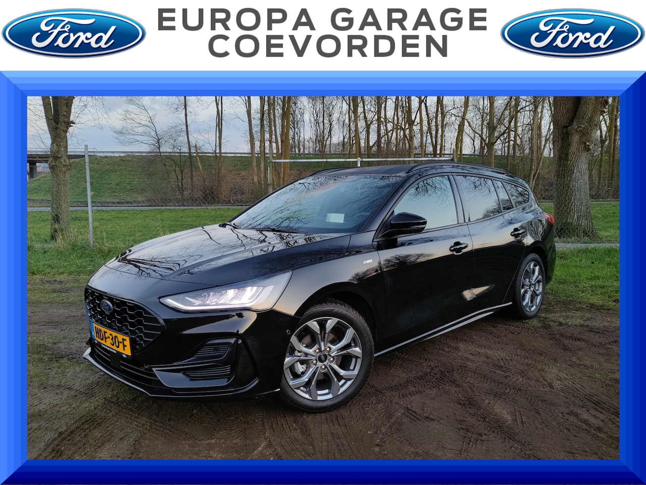 Ford Focus Wagon - 1.0 EB Hybrid 125pk ST Line X | ADAP CRUISE | HAAK | NAVI | CLIMA | HUD | - AutoWereld.nl