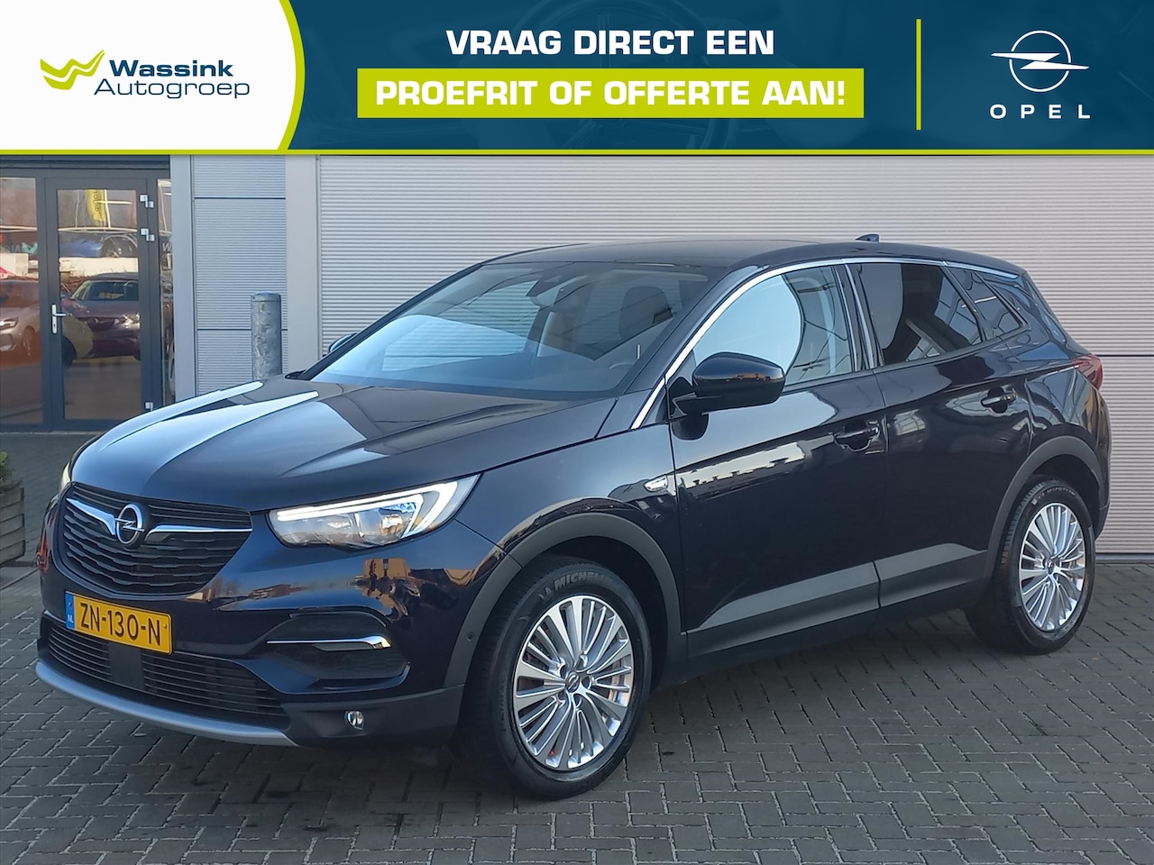 Opel Grandland X - 1.2T 130pk Innovation | Climate Control | Navigatie | 18" Lm velgen | Camera | AGR stoelen - AutoWereld.nl