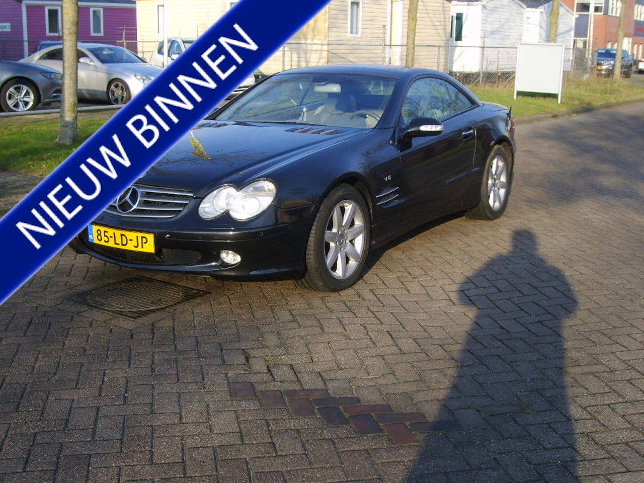 Mercedes-Benz SL-klasse Cabrio - 500 V-8 met A.B.C vering - AutoWereld.nl