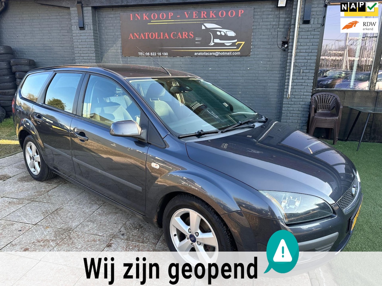 Ford Focus Wagon - 1.6-16V Futura *APK*AIRCO* - AutoWereld.nl