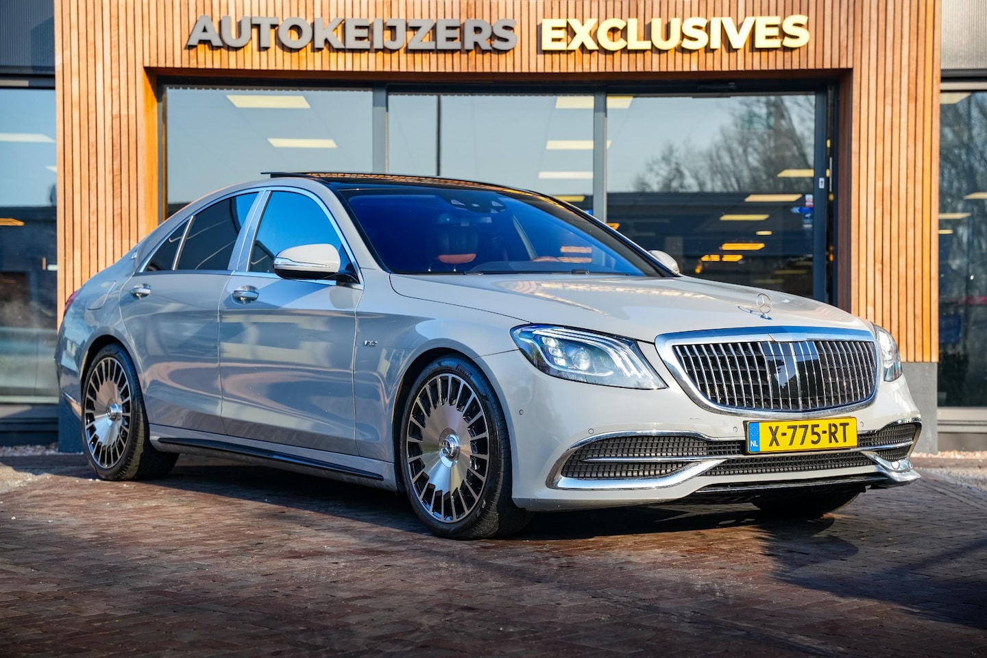 Mercedes-Benz S-klasse - 500 4Matic Lang Edition 1 Maybach pakket stoelmassage stoelverwarming stoelventilatie adap - AutoWereld.nl