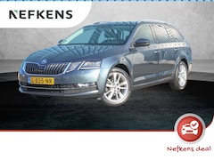 Skoda Octavia Combi - 120pk TDI Style ( 1ste eigenaar | Trekhaak | AUTOMAAT | LEER | Parkeersensoren | LED )