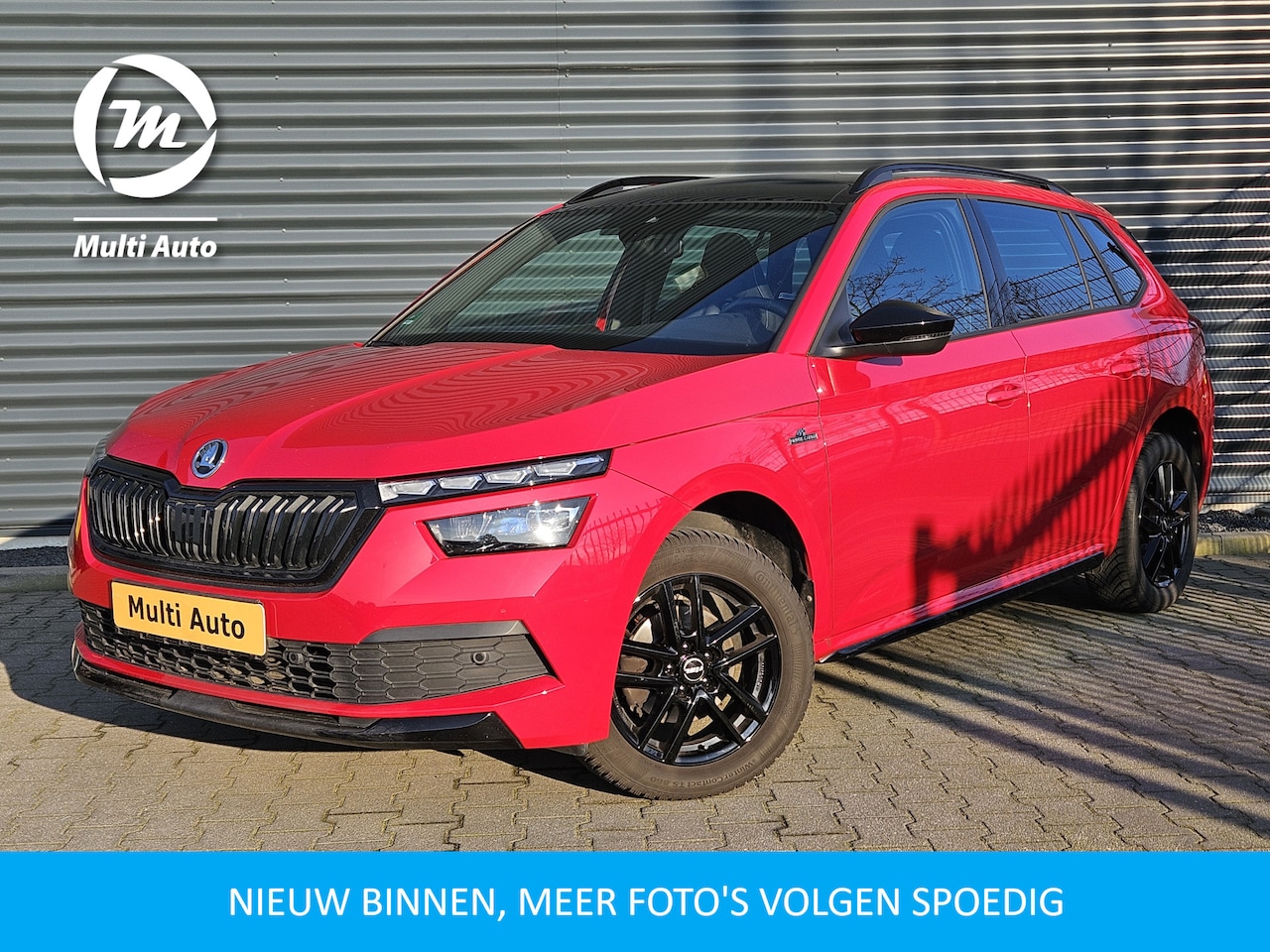 Skoda Kamiq - 1.0 TSI Monte Carlo DSG | Panodak | Camera | RS Sportstoelen Verwarmd | 18"L.M |  LED | Ca - AutoWereld.nl