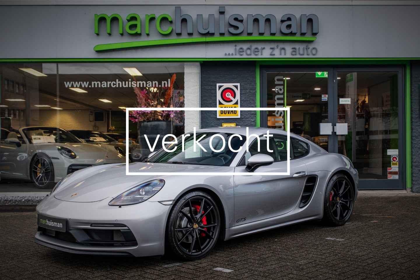 Porsche 718 Cayman GTS - 2.5 / BOSE / LED / SP.CHRONO / SP.UITLAAT - AutoWereld.nl