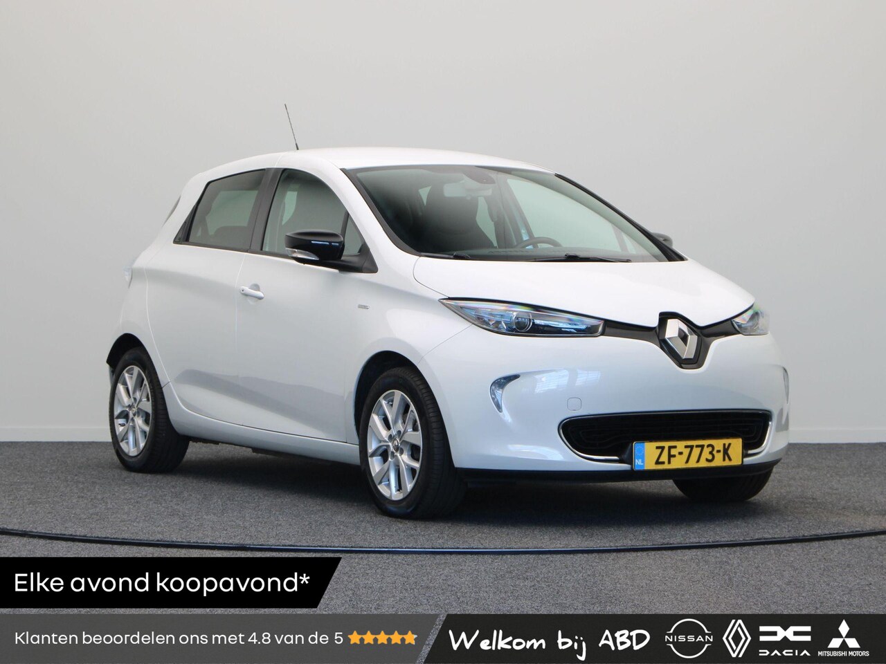 Renault Zoe - R110 Limited 41 kWh Accu HUUR | Navigatie | Klimaatcontrole | Achteruitrijcamera | - AutoWereld.nl