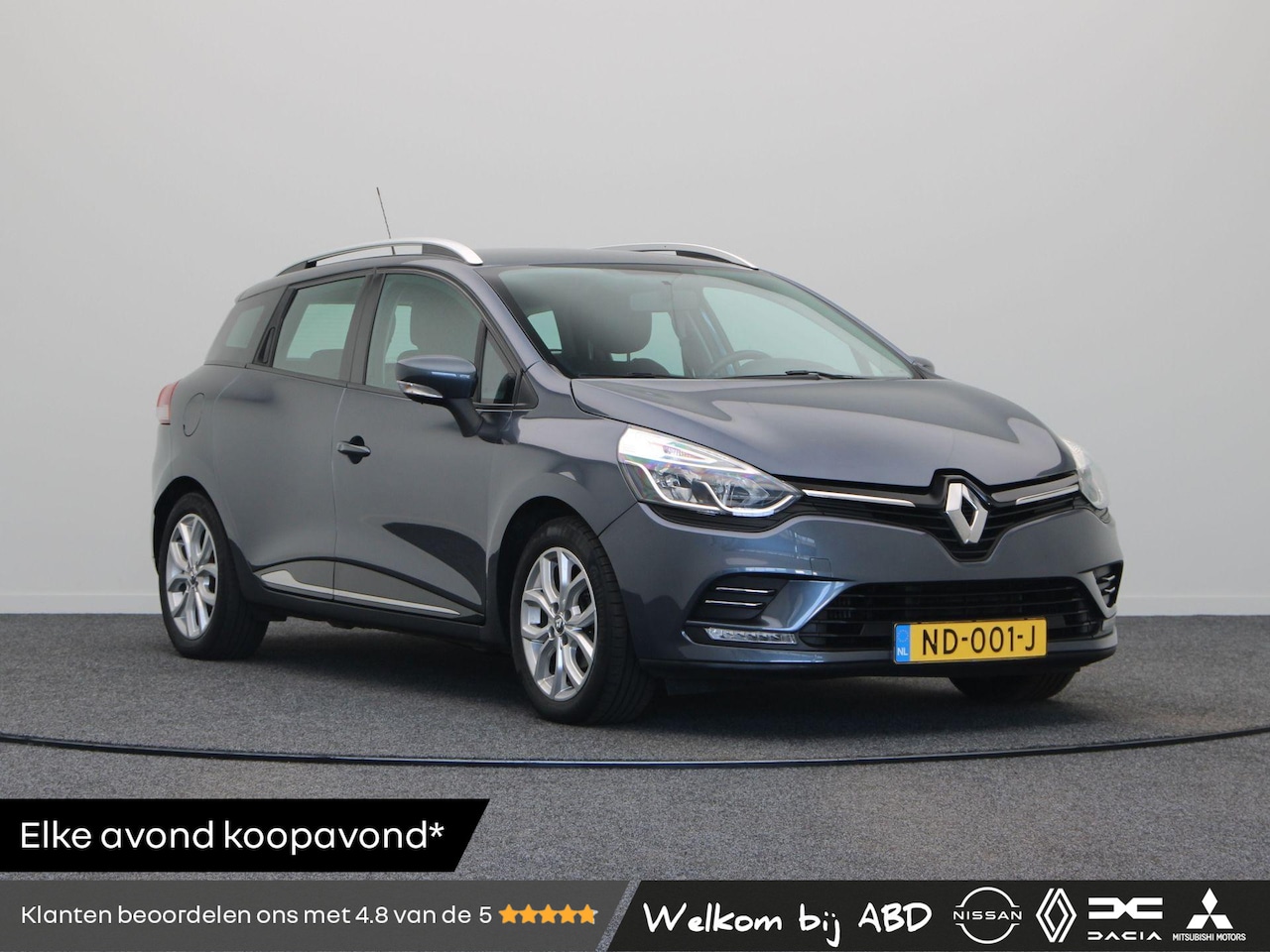 Renault Clio Estate - 0.9 TCe Zen | Trekhaak | Navigatie | Cruise control | Parkeer sensoren achter | Lichtmetal - AutoWereld.nl