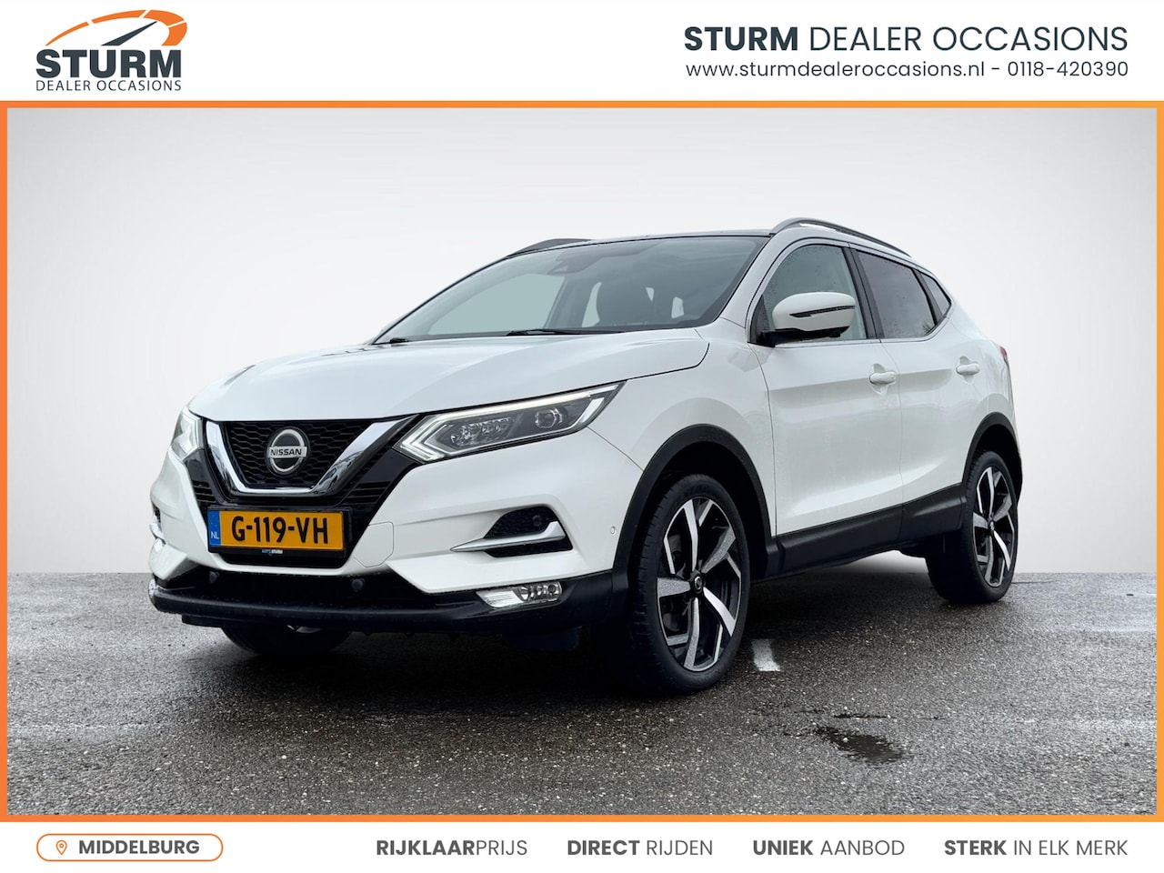 Nissan Qashqai - 1.3 DIG-T Tekna - AutoWereld.nl