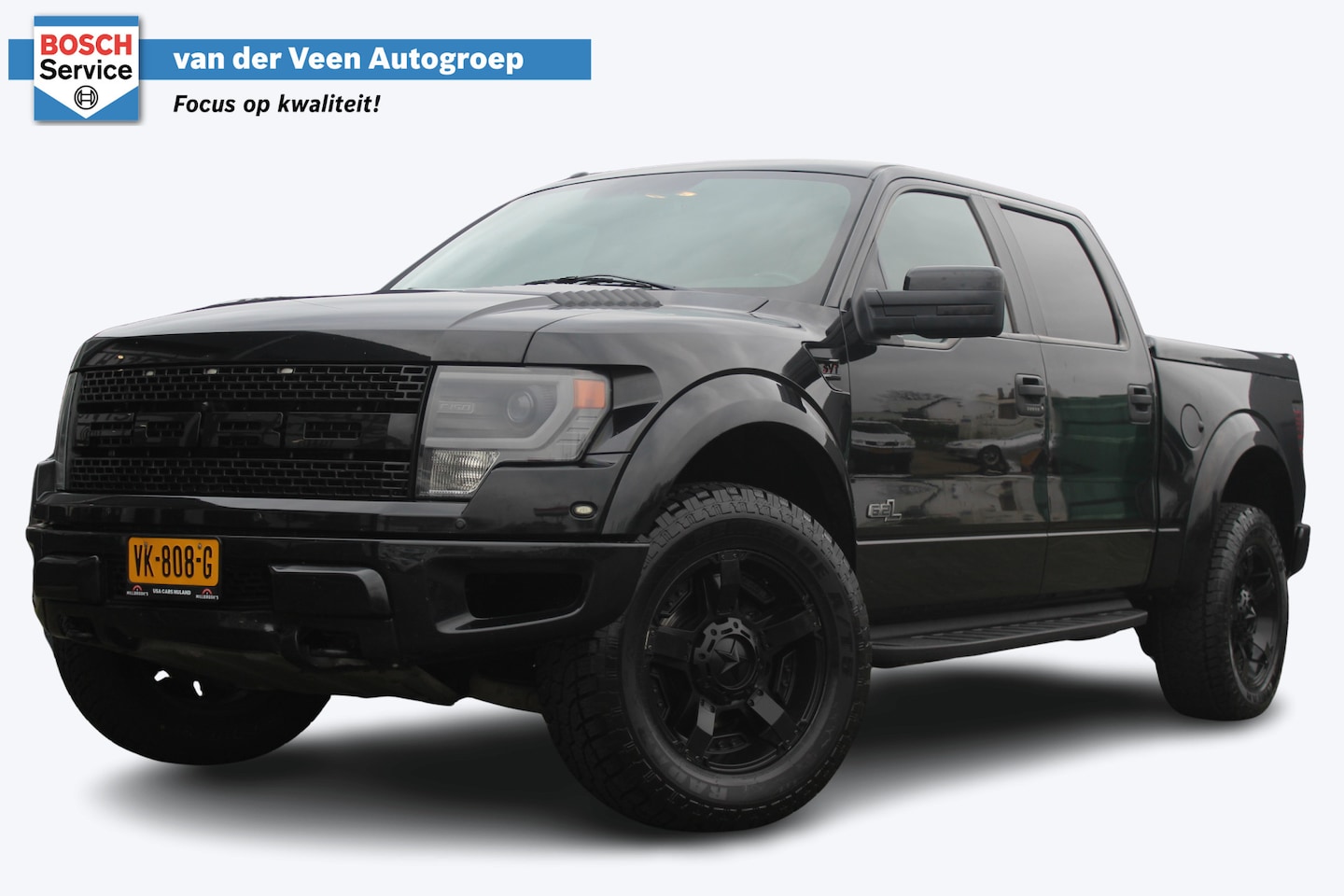 Ford F150 - SVT RAPTOR 6.2 V8 LPG 417PK | 4X4 | Trekhaak 3500kg | Camera | Navigatie | Stoelverwarming - AutoWereld.nl