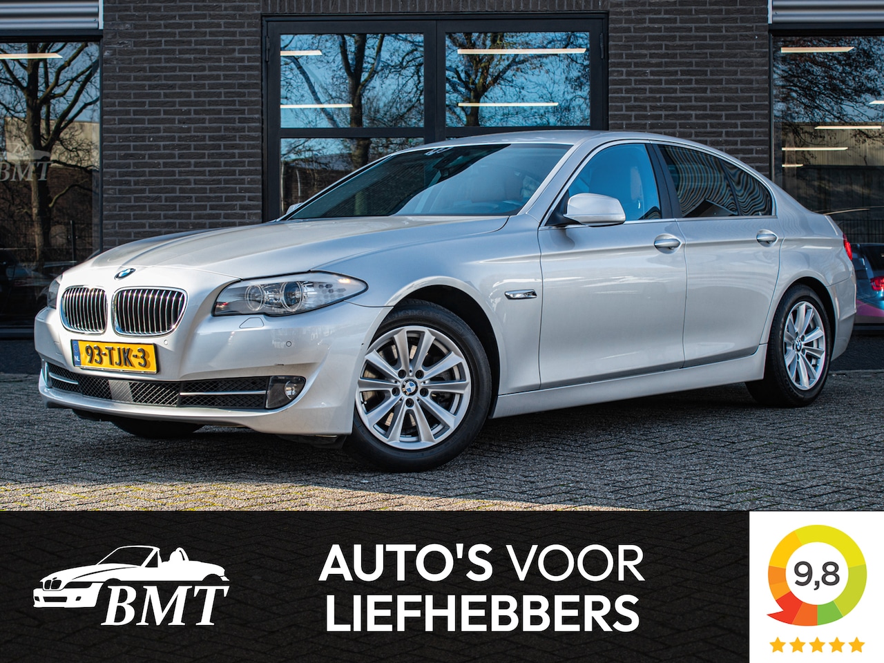 BMW 5-serie - 520i F10 High Executive / NAP / Leer / Adaptive - AutoWereld.nl