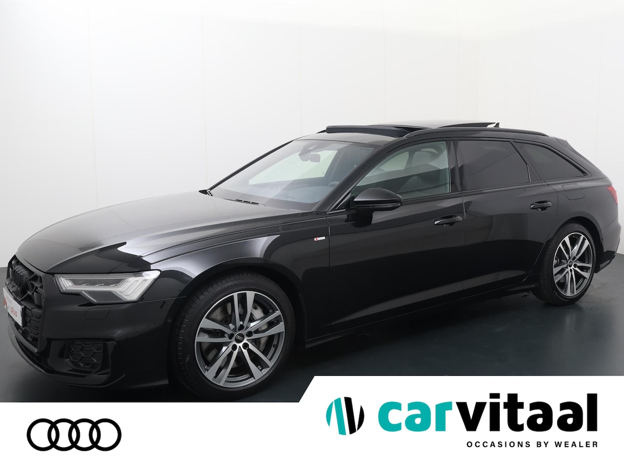 Audi A6 Avant - 50 TFSI e quattro S edition Competition | 299 PK | Trekhaak | Panoramadak | Head up displa - AutoWereld.nl