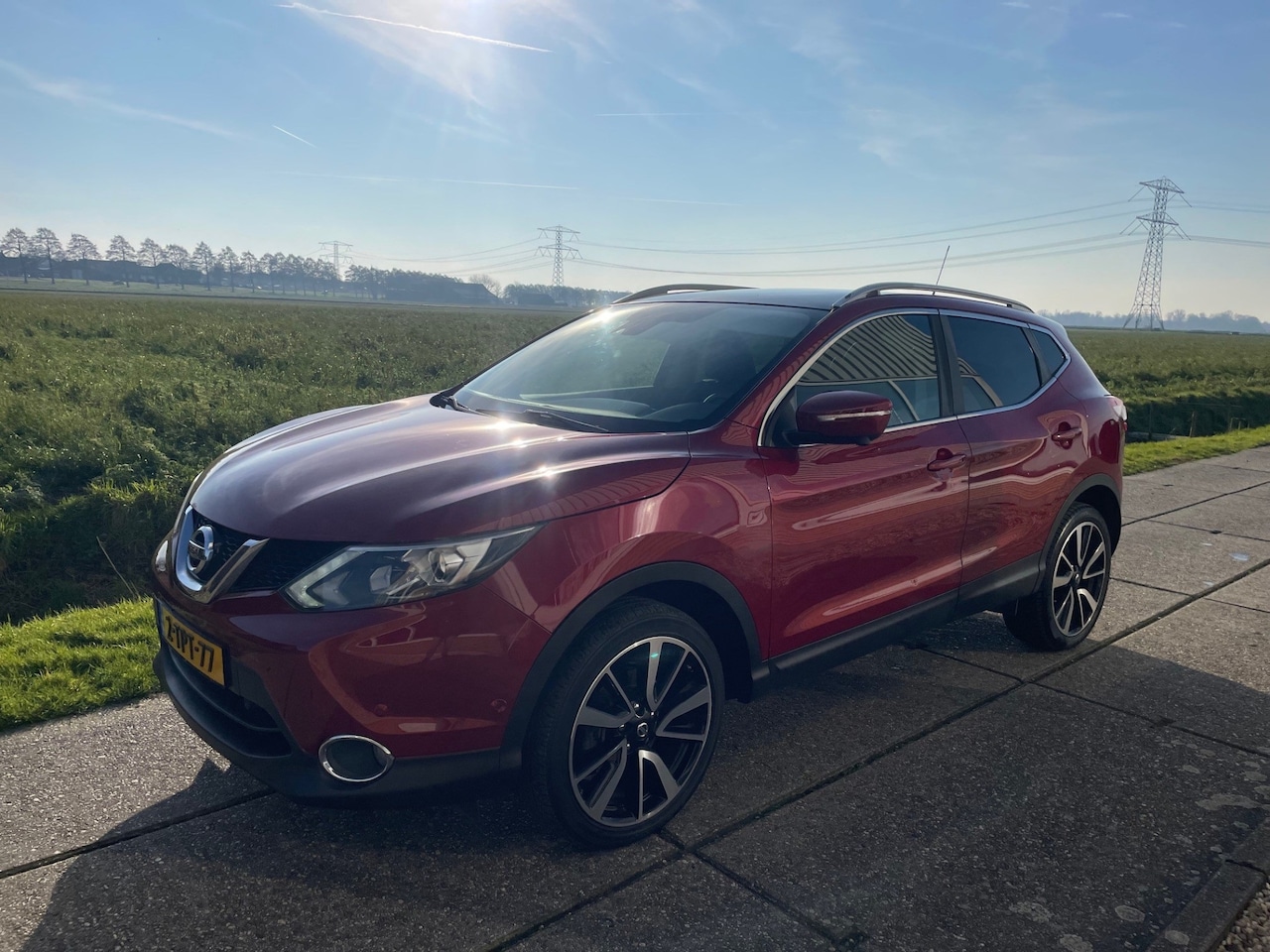 Nissan Qashqai - 1.2 Tekna 1.2 Tekna, Panorama dak, stoelverwarming, leder - AutoWereld.nl