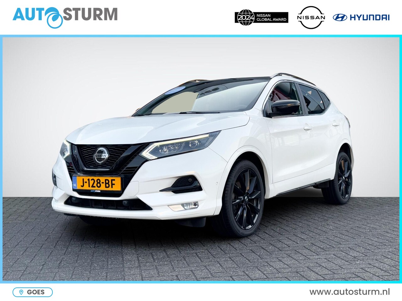 Nissan Qashqai - 1.3 DIG-T N-Tec 160pk | Panoramadak | Adapt. Cruise Control | LED | Apple Carplay/Android - AutoWereld.nl