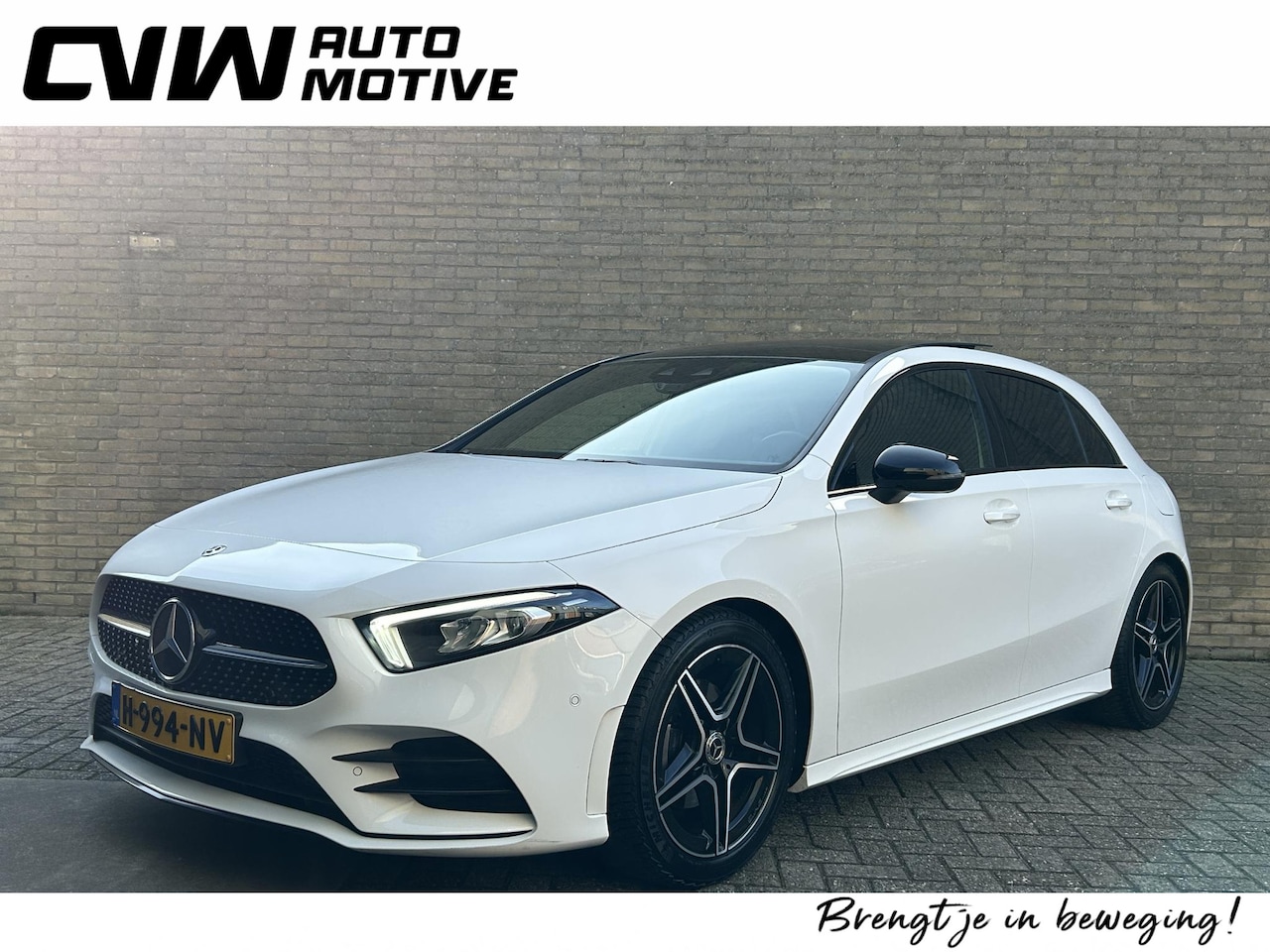 Mercedes-Benz A-klasse - 180 Business Solution AMG | Automaat | Widescreen | Panoramadak | Sportstoelen | Camera | - AutoWereld.nl