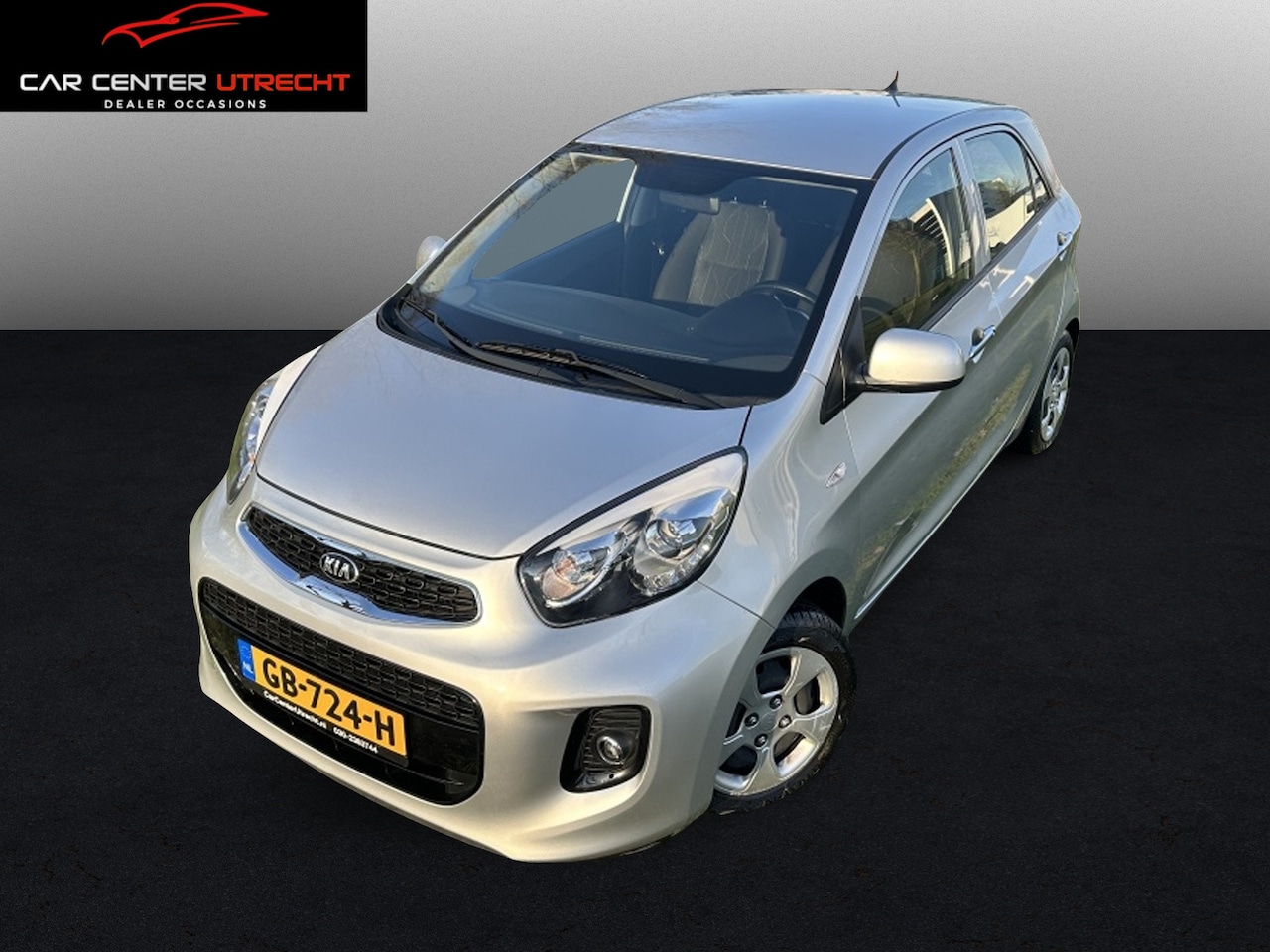 Kia Picanto - 1.2 CVVT DynamicLine AUTOMAAT AIRCO 63DKM!! - AutoWereld.nl