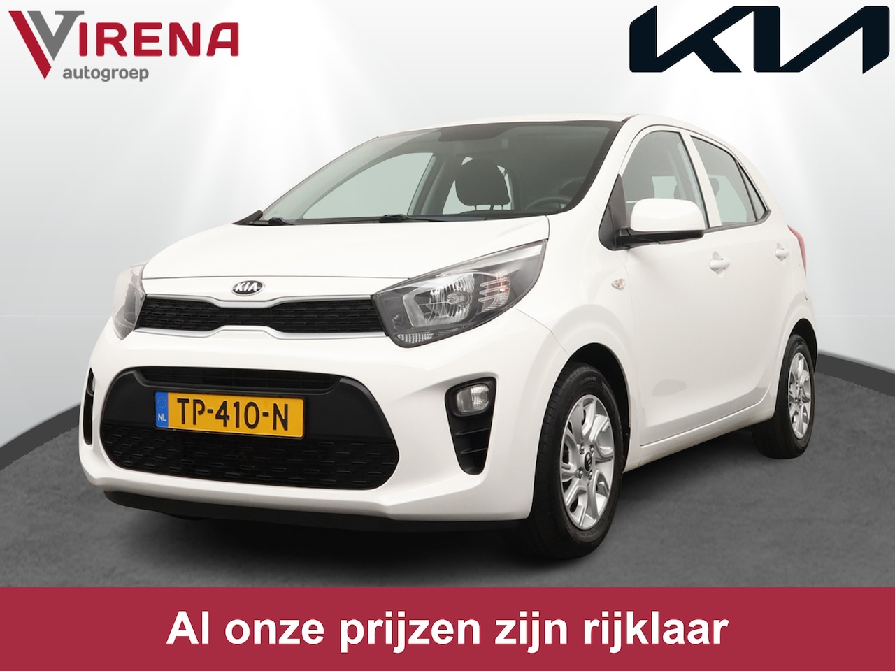 Kia Picanto - 1.0 CVVT EconomyPlusLine - Airconditioning - Bluetooth - Lichtmetalen velgen - 12 maanden - AutoWereld.nl