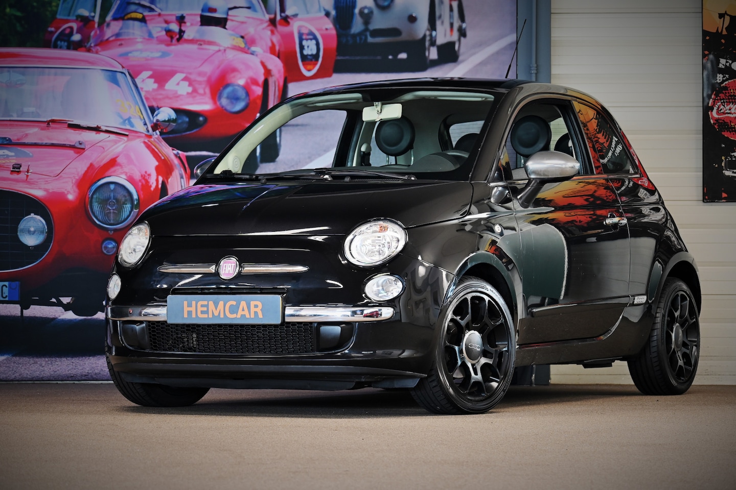 Fiat 500 - 0.9 TwinAir Lounge pano dak / nieuwe apk / airco - AutoWereld.nl