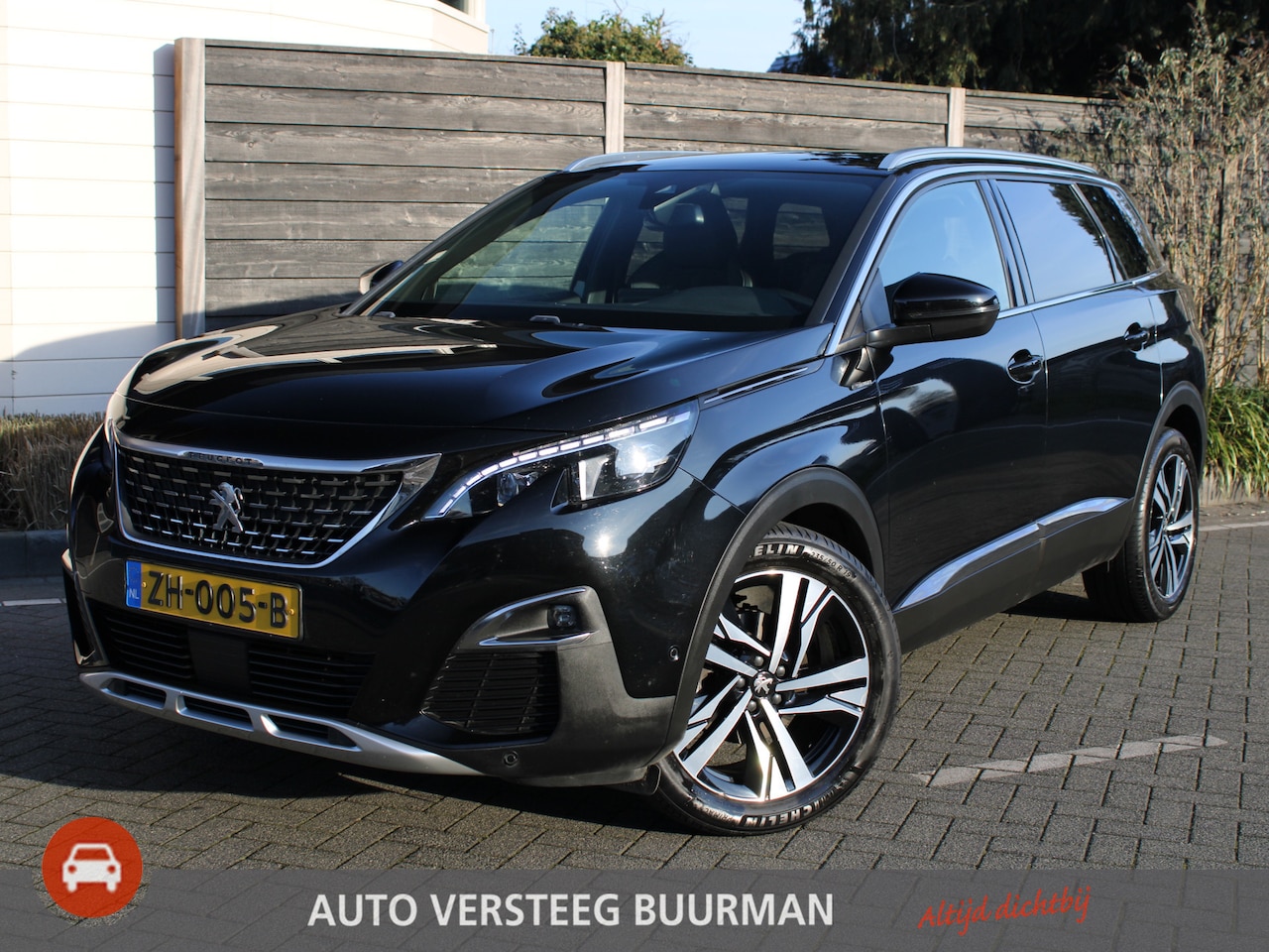 Peugeot 5008 - 1.2 PureTech 130PK GT-Line Navigatie, Achteruitrijcamera, Keyless Entry & Start, Elektrisc - AutoWereld.nl