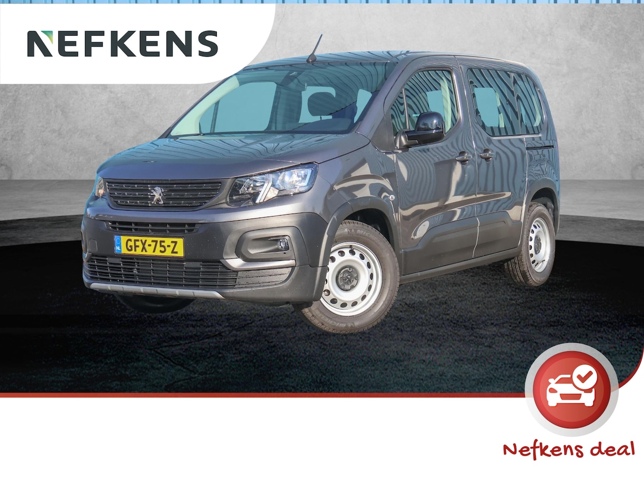 Peugeot Rifter - Active 110pk | Navigatie via Apple Carplay / Android Auto | Airco | Cruise Control | Parke - AutoWereld.nl