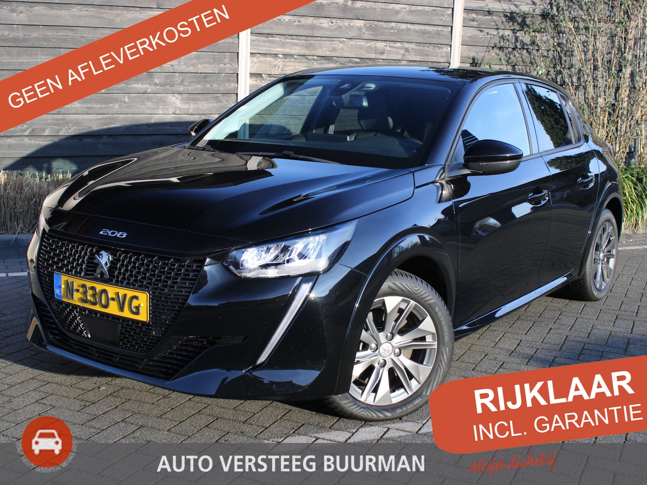 Peugeot e-208 - EV Allure Pack 50 kWh Navigatie, Achteruitrijcamera, Keyless Entry & Start, Parkeersensore - AutoWereld.nl