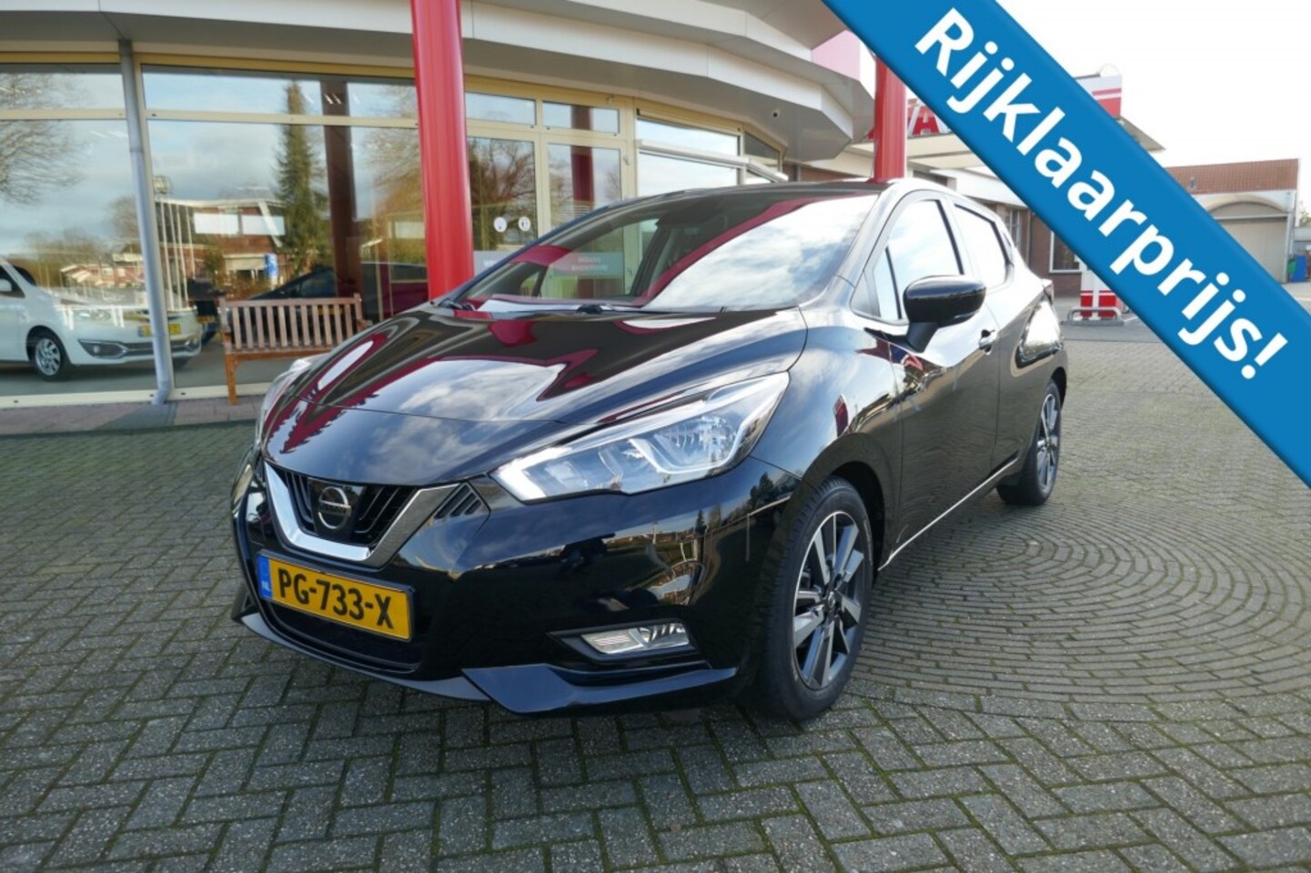 Nissan Micra - 0.9 IG-T N-CONNECTA  CRUISE/CLIMA/NAVI/TREKHAAK - AutoWereld.nl