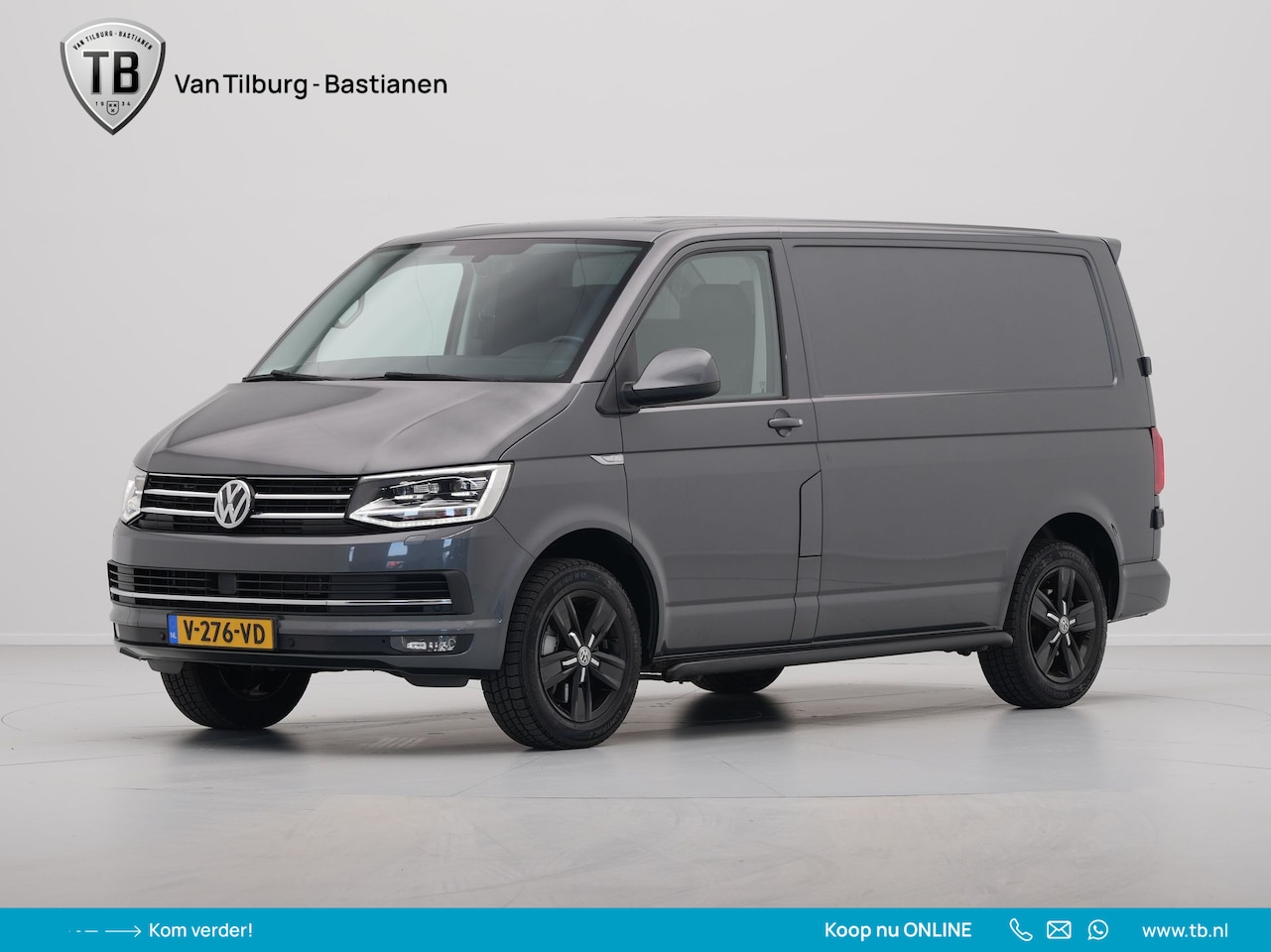 Volkswagen Transporter - 2.0 TDI 204pk DSG L1H1 Highline Navigatie Led Pdc Trekhaak - AutoWereld.nl