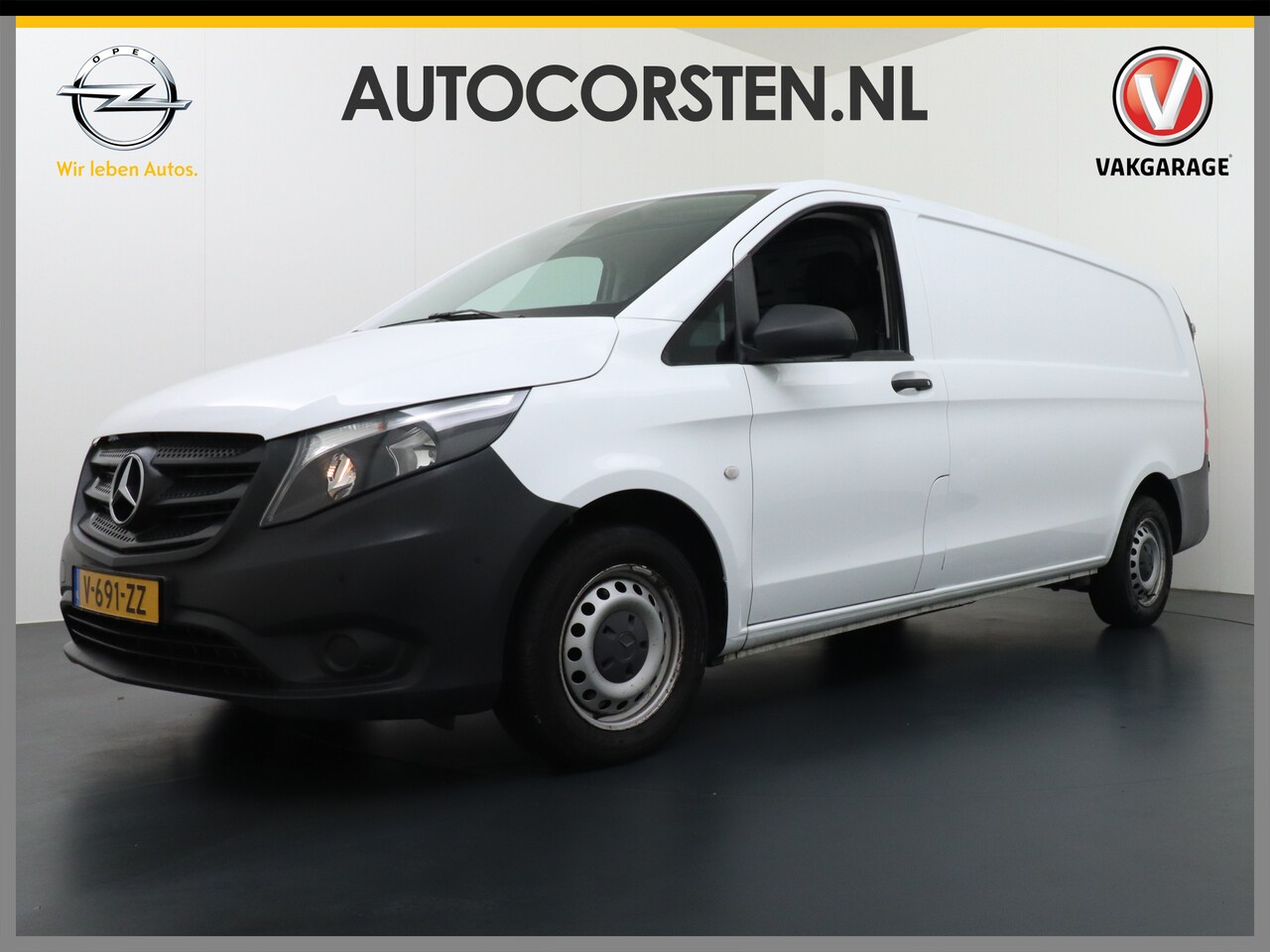 Mercedes-Benz Vito - 2.2D 136PK AUT-7 XL Navi Camera Airco Cruise Control Bluetooth Licht-/regensensor 114CDI E - AutoWereld.nl