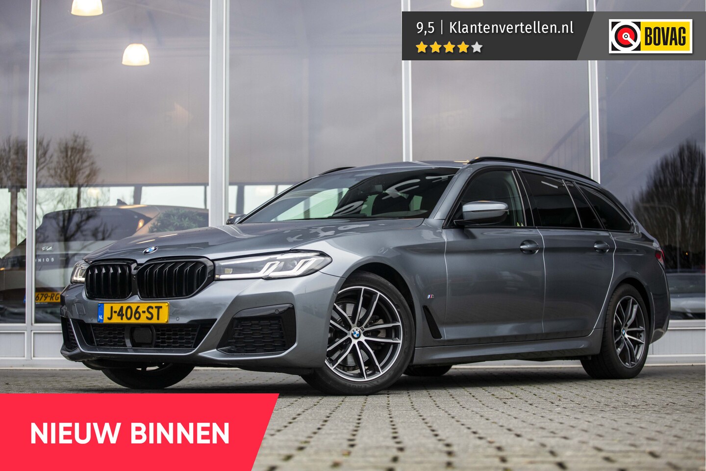 BMW 5-serie Touring - 520i High Executive Edition M-Sport | Pano | ACC | E-Trekhaak - AutoWereld.nl