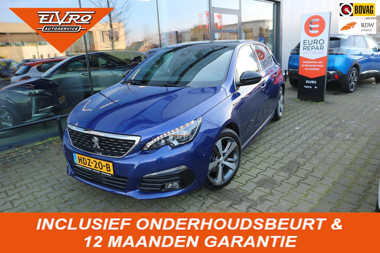 Peugeot 308 - 1.2 PureTech GT-Line AUTOMAAT NAVI CAMERA LEDER PANORAMA MASSAGE RIJKLAARPRIJS!! - AutoWereld.nl