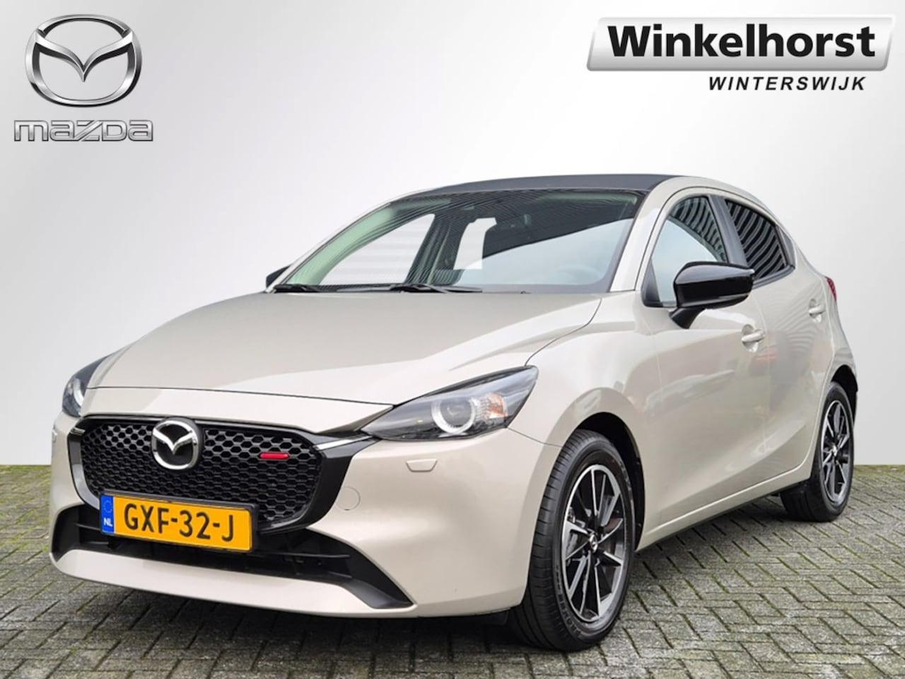 Mazda 2 - SKYACTIV-G 90 6AT HOMURA AKA / Carplay - AutoWereld.nl