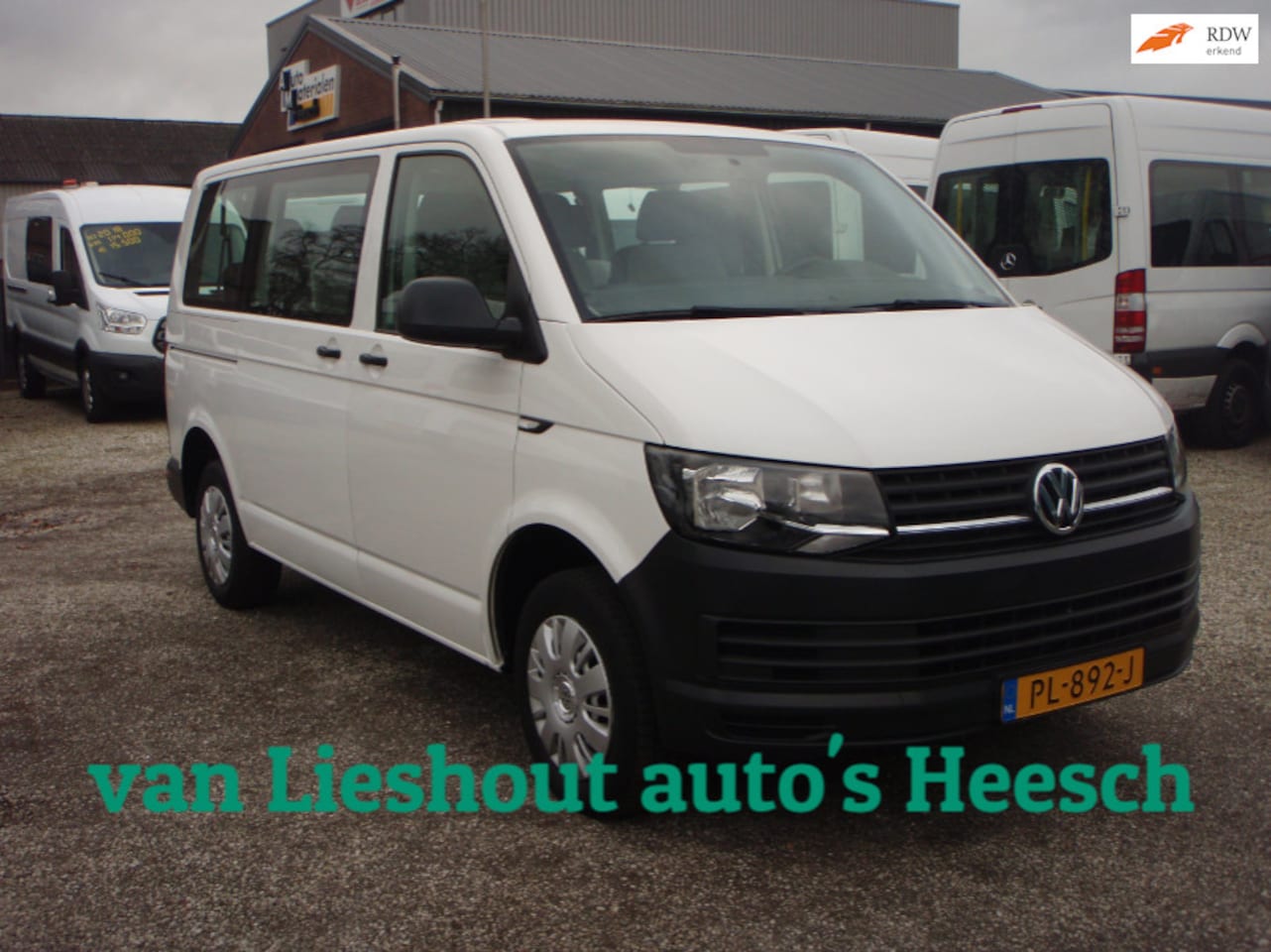 Volkswagen Transporter Kombi - 9 persoonsVW benzine personenbus cng aardgas bj 17 - AutoWereld.nl