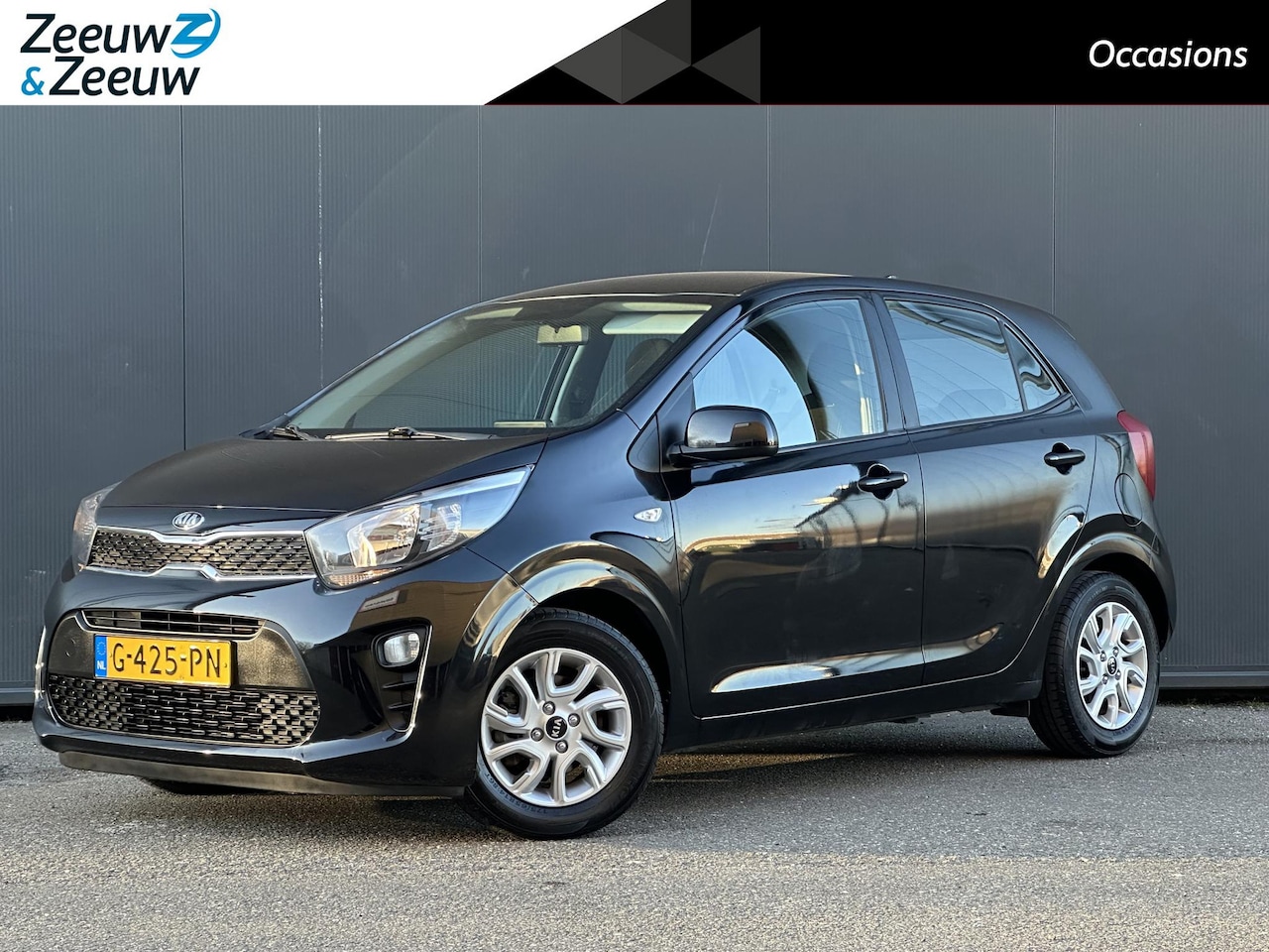 Kia Picanto - 1.0i DynamicLine Dealer onderhouden | Navi | Airco | Bluetooth | Cruise control | Lichtmet - AutoWereld.nl