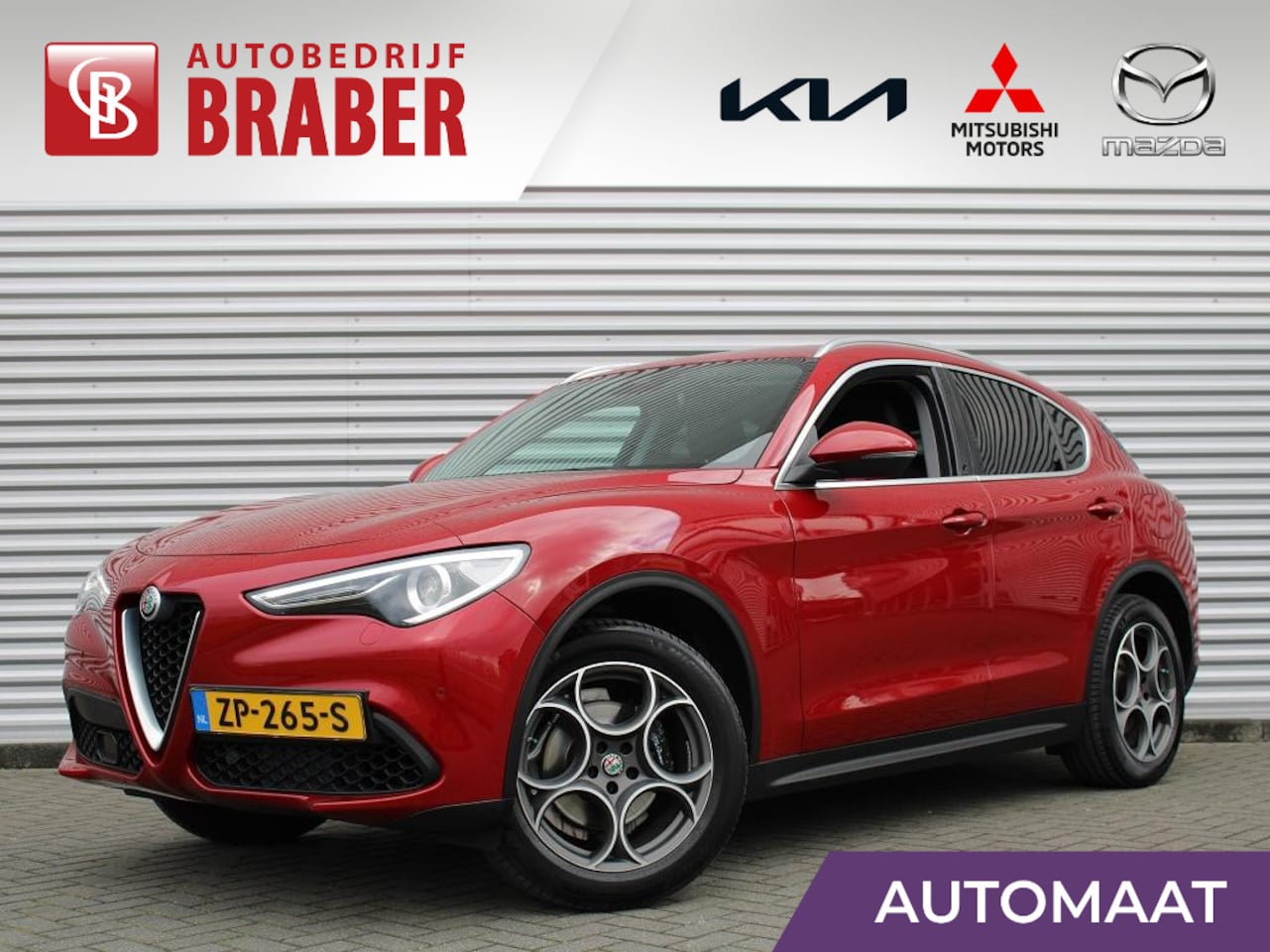 Alfa Romeo Stelvio - 2.0 T AWD Super Q4 | Navi | Leer | Cruise | 19" LM | Full options | - AutoWereld.nl