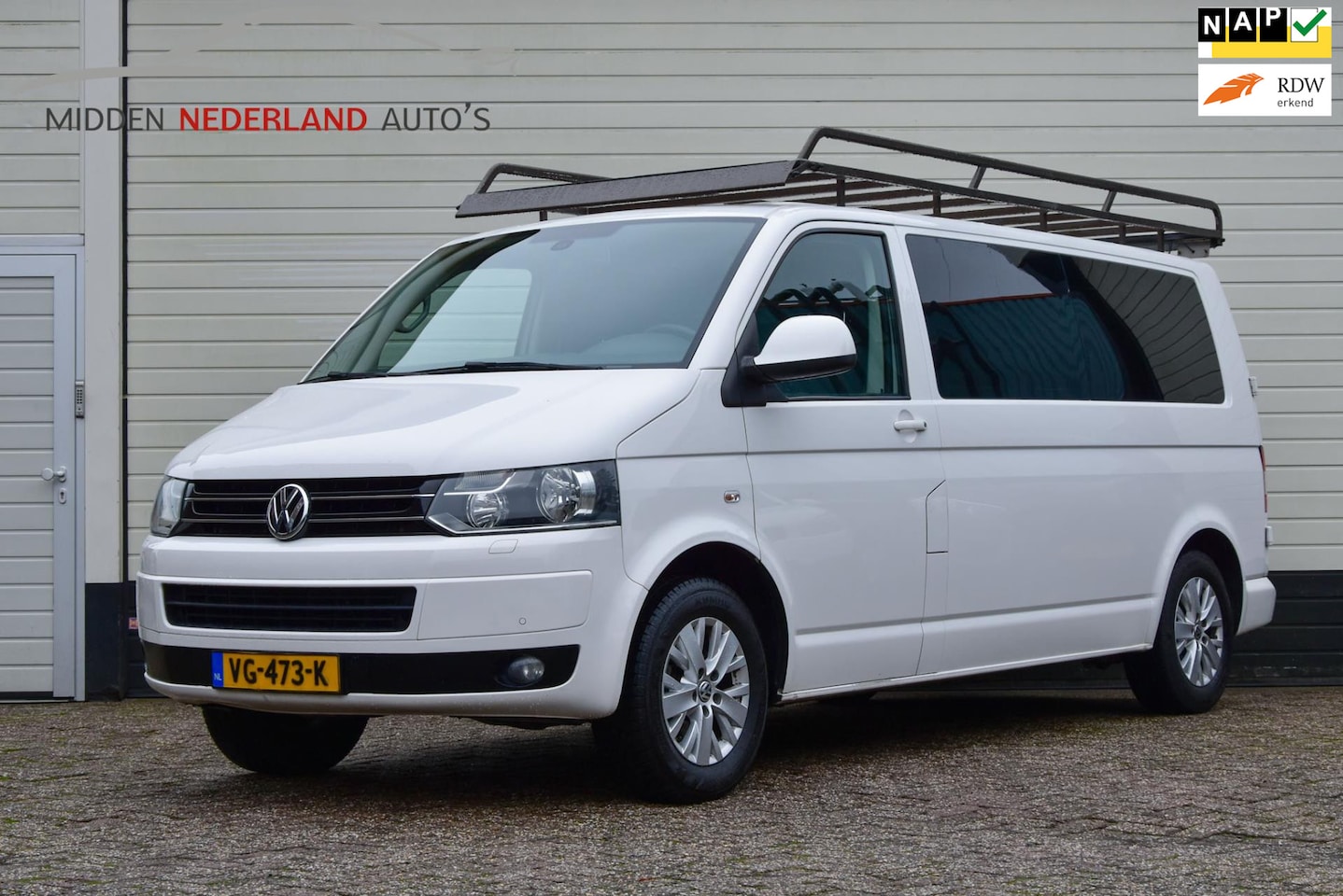 Volkswagen Transporter - 2.0 TDI L2H1 * NIEUWE APK KEURING * 140PK * TREKHAAK * - AutoWereld.nl