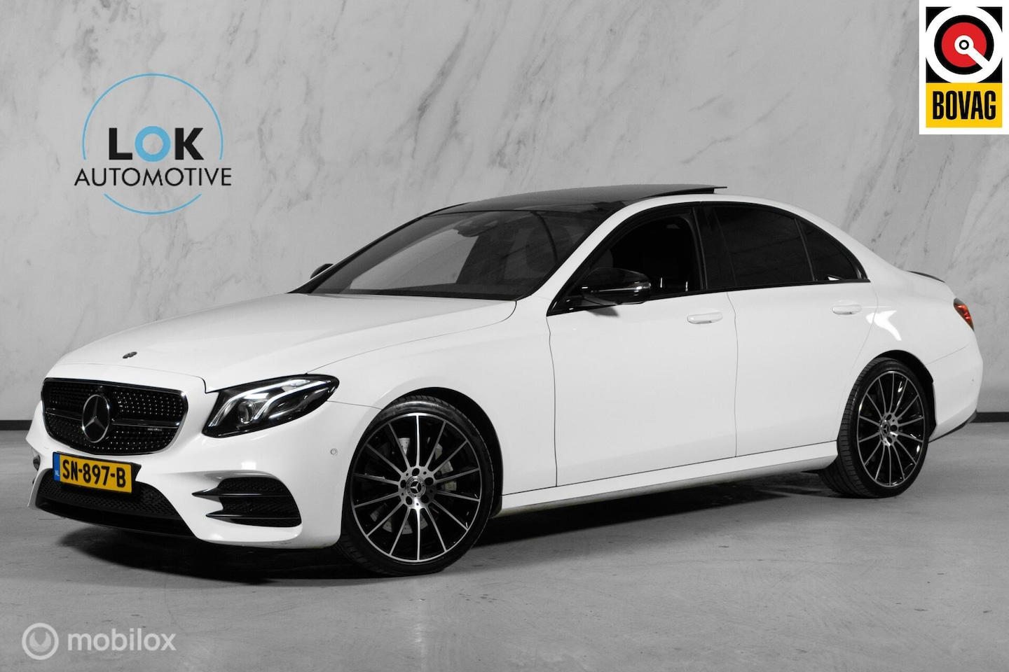 Mercedes-Benz E-klasse - 350D AMG PANO|BURMESTER|MEMORY|LED|LEDER| - AutoWereld.nl