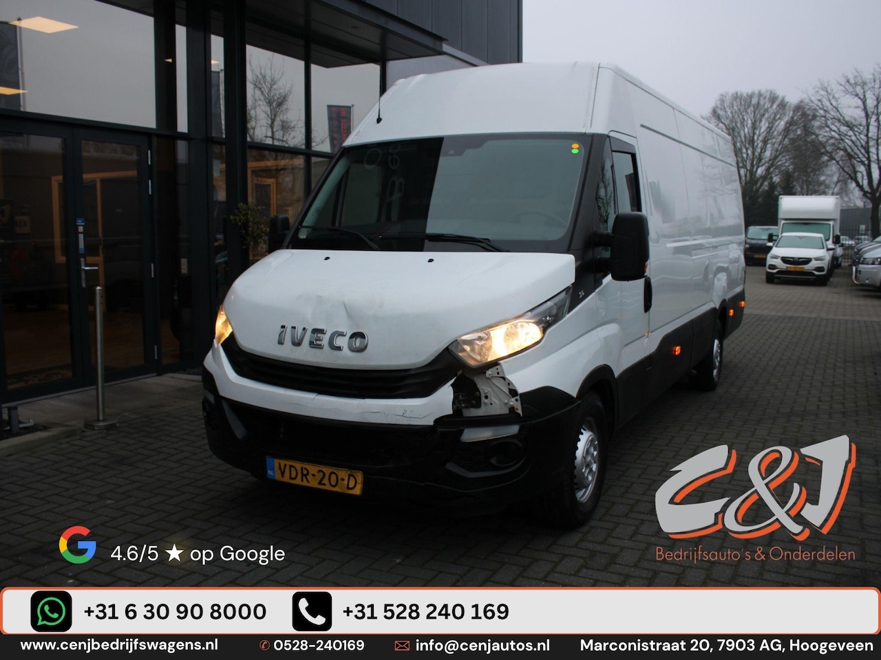 Iveco Daily - 35S16V 2.3 410 H2 maxi xxl airco elek pakket - AutoWereld.nl