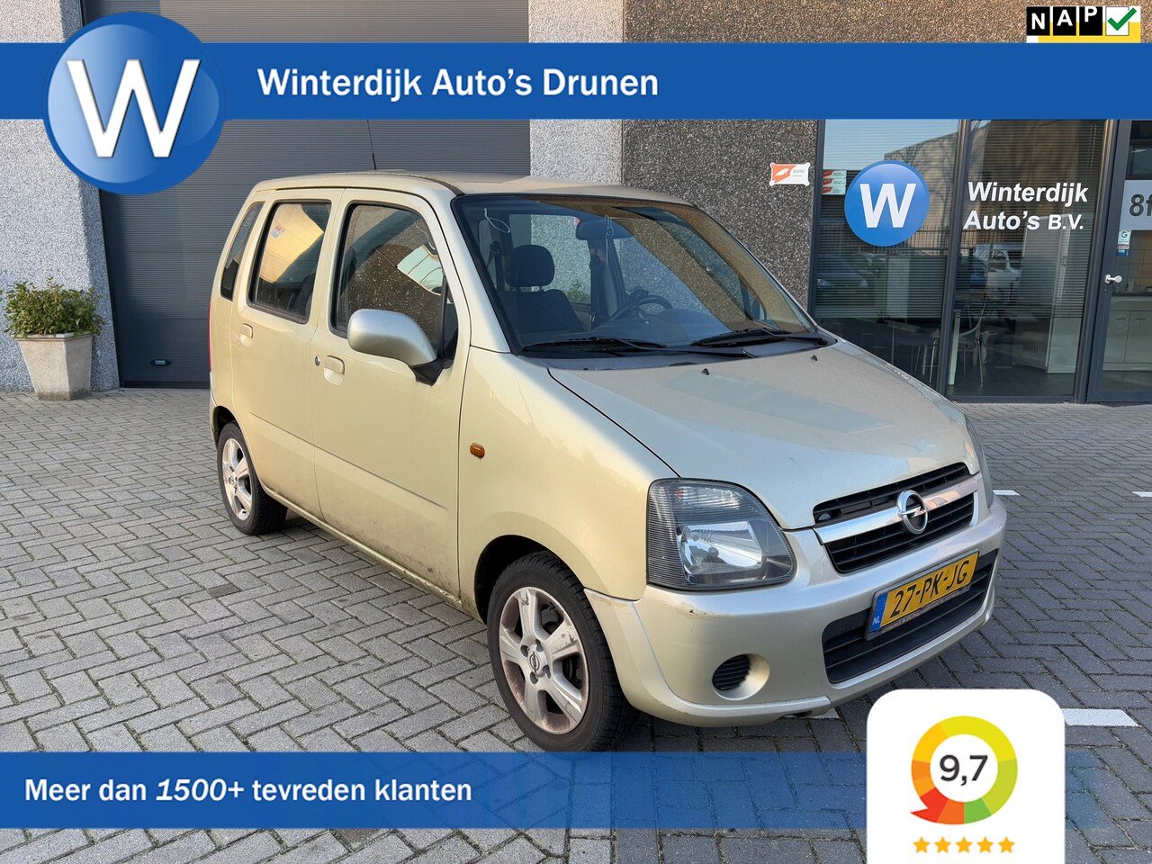 Opel Agila - 1.2-16V Maxx Goedkoop, Zuinig, Apk tot 23-11-2025 - AutoWereld.nl