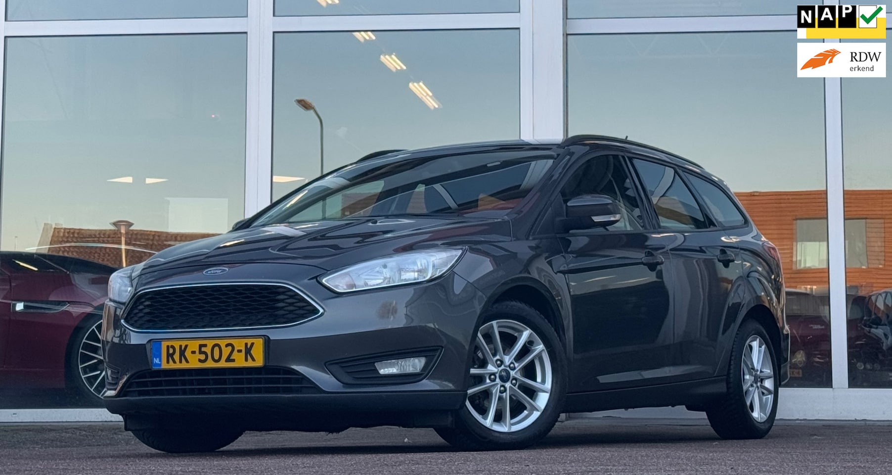 Ford Focus Wagon - 1.0 Lease Edition 1e Eigenaar Navi Cruise Control Mooi! - AutoWereld.nl