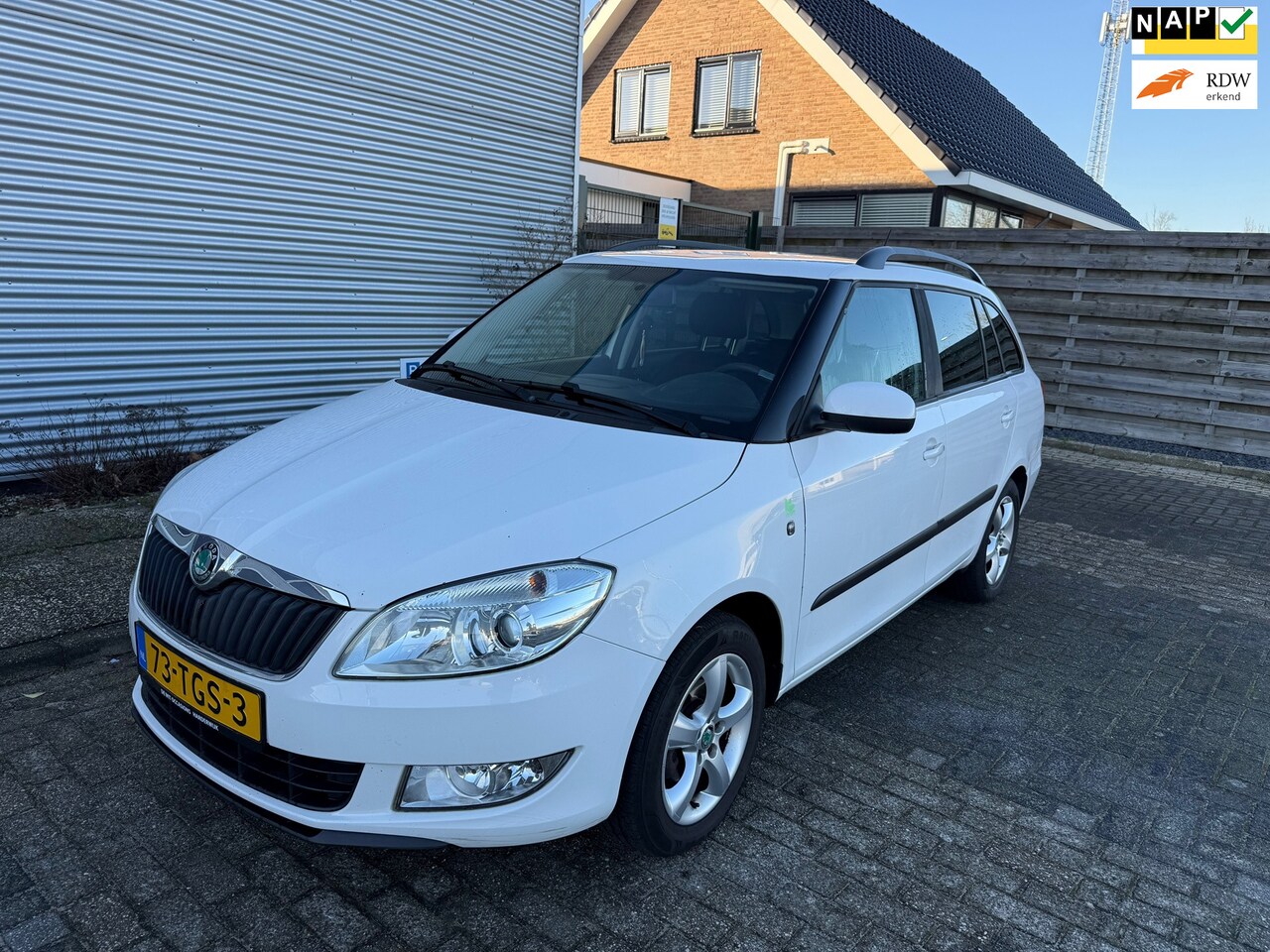 Skoda Fabia Combi - 1.2 TDI Greenline Airco Bj:2012 NAP! - AutoWereld.nl