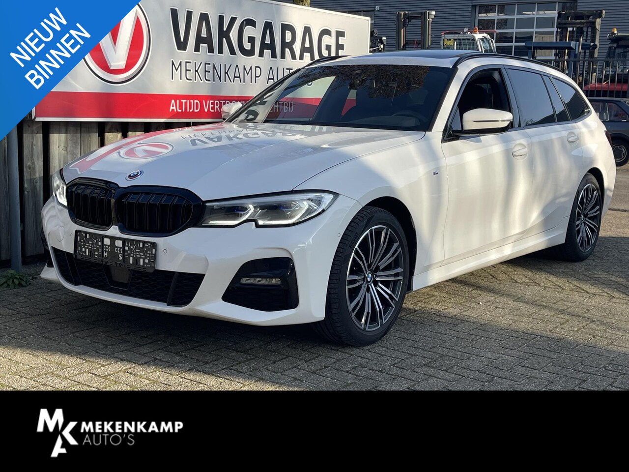 BMW 3-serie Touring - 318i High Executive M Sport 18"/Panoramadak/Laser LED/Harman Kardon/Dodehoek/Adaptieve cru - AutoWereld.nl