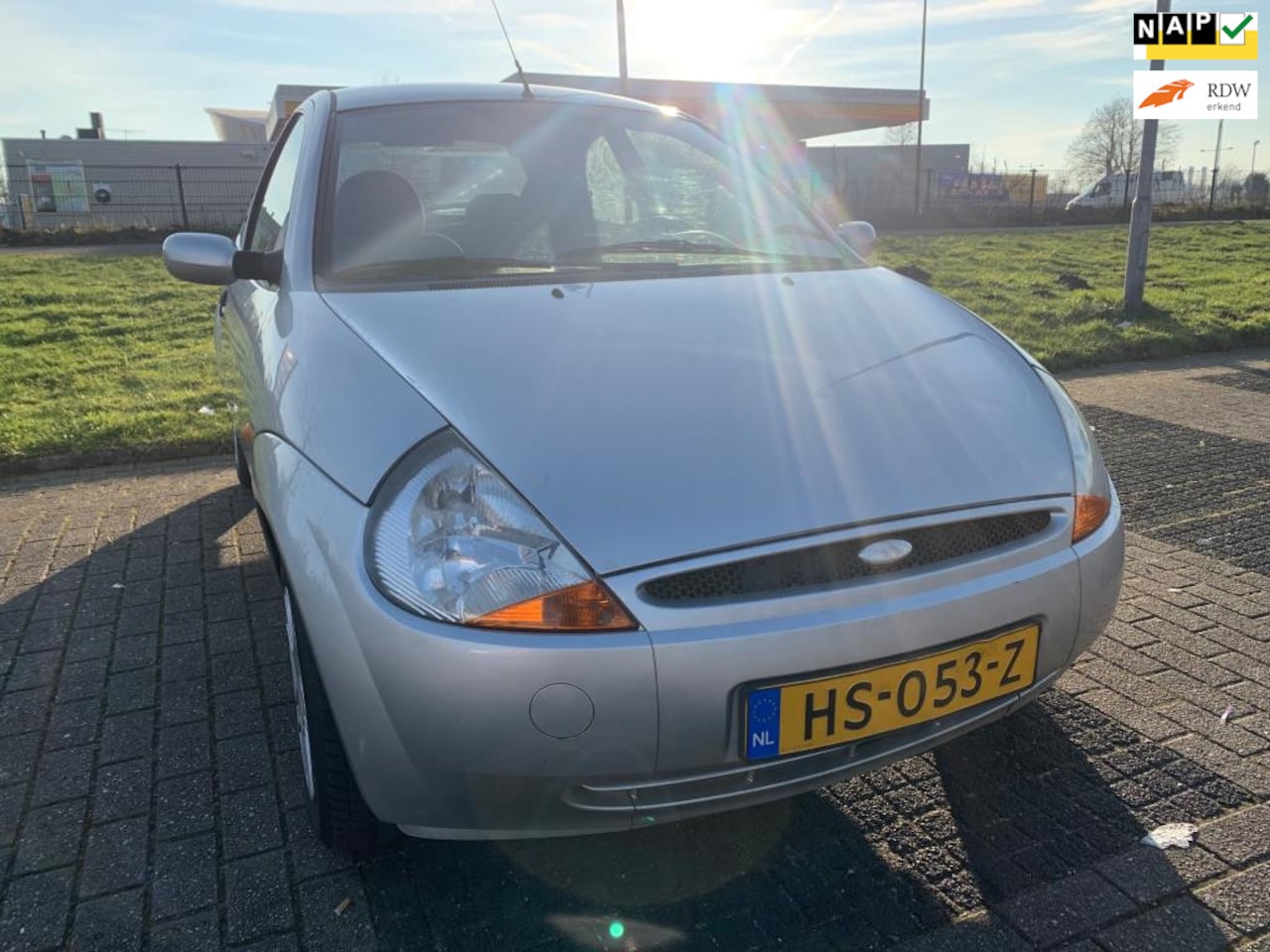 Ford Ka - 1.3 12th Edition Airco Elektr Ramen 110xxx Km Rijdt en schakelt perfect Bj 2008 Zuinig in - AutoWereld.nl