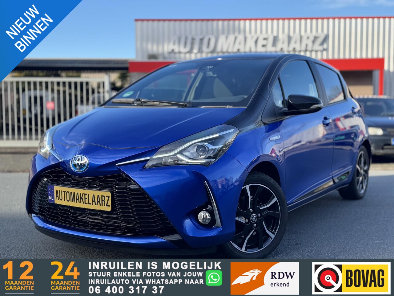 Toyota Yaris - 1.5 Hybrid Bi-Tone ZGA NIEUW - AutoWereld.nl