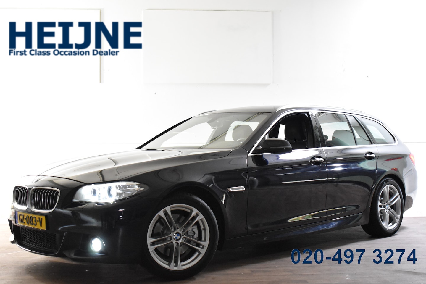 BMW 5-serie Touring - 520IA M-SPORT EXECUTIVE NAVI/LED/PDC - AutoWereld.nl