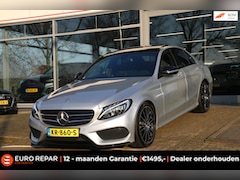 Mercedes-Benz C-klasse - 180 AMG-PAKKET PANO-DAK NL-AUTO NAP