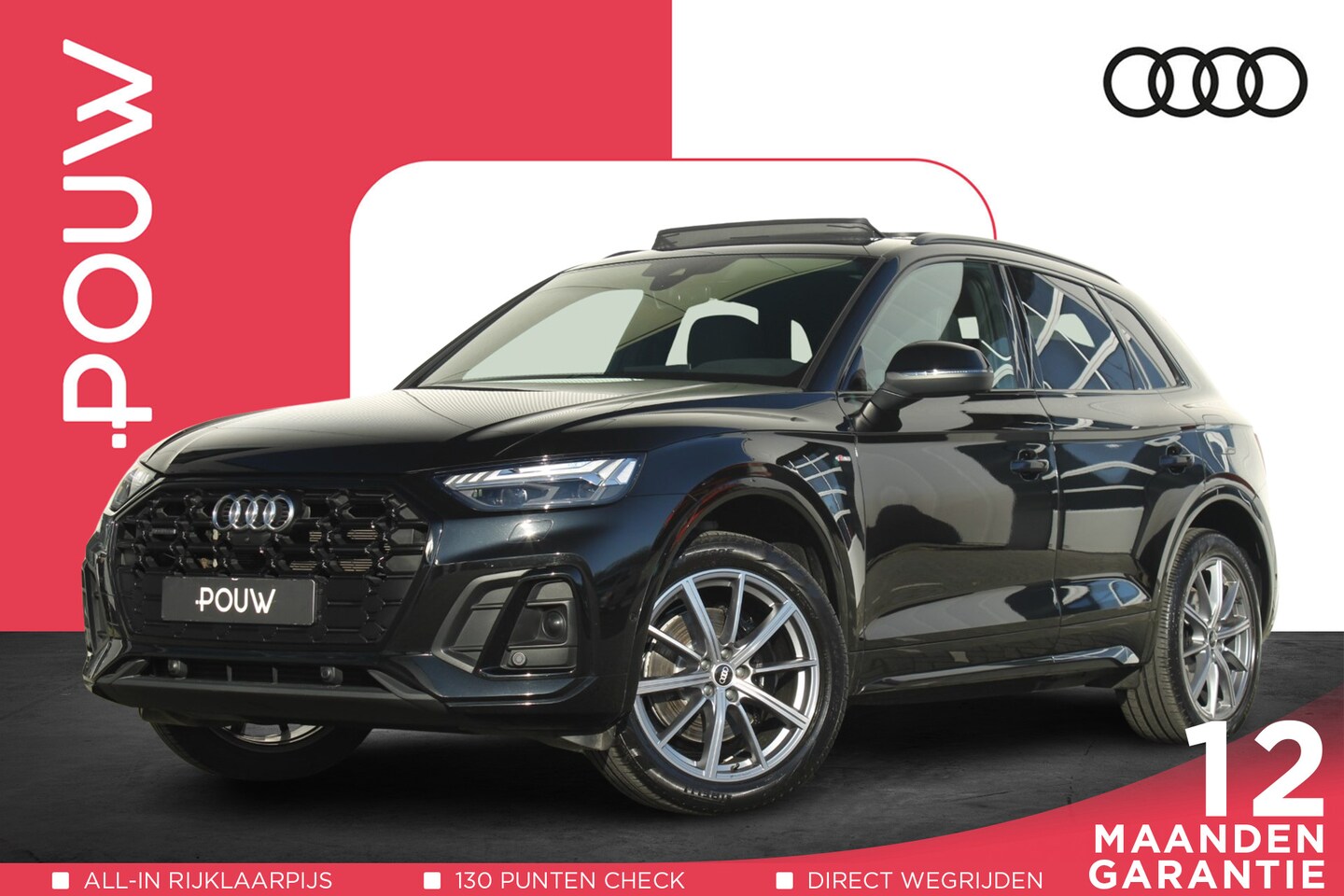 Audi Q5 - 50 TFSI e S edition | Panoramadak | Keyless-entry | AppleCarplay /Anroid-auto | 360* camer - AutoWereld.nl